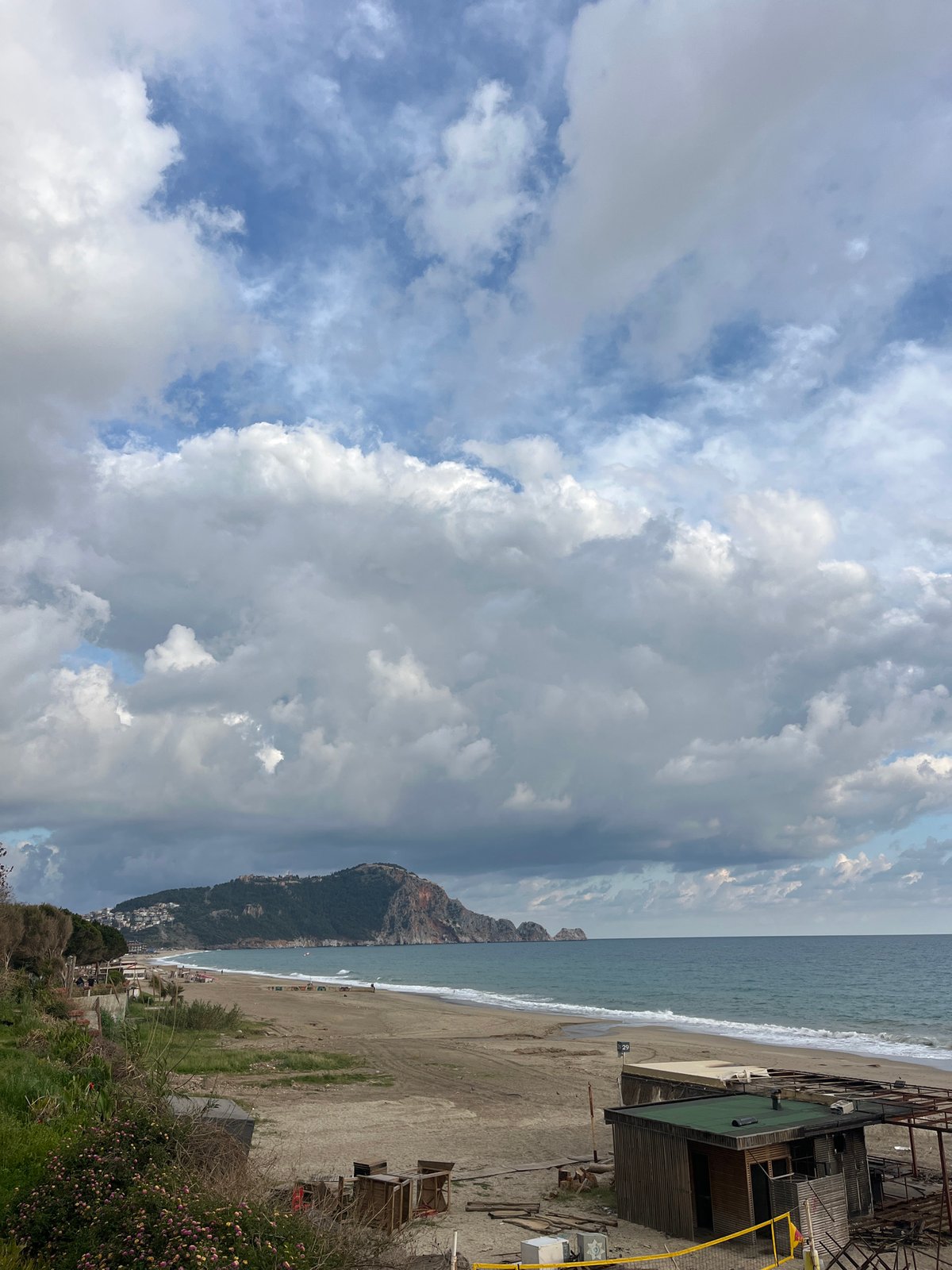 Coastal scenes and urban activity documented in Alanya, Turkey