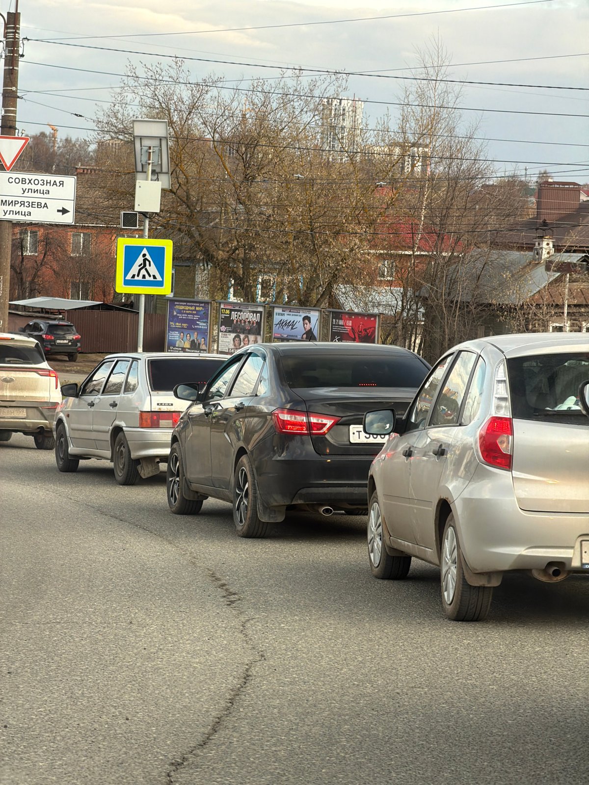 Casual spring day documentation in Izhevsk, Russia