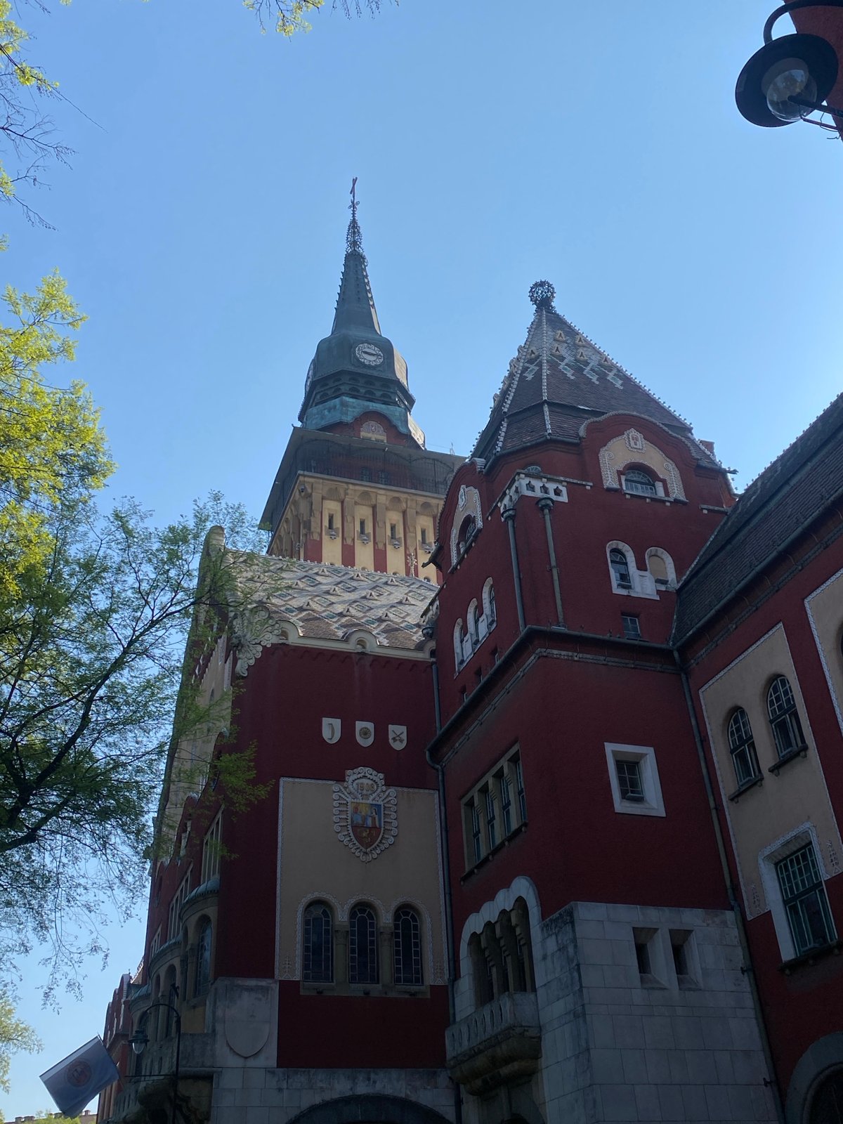 Morning architectural tour documented in Subotica, Serbia