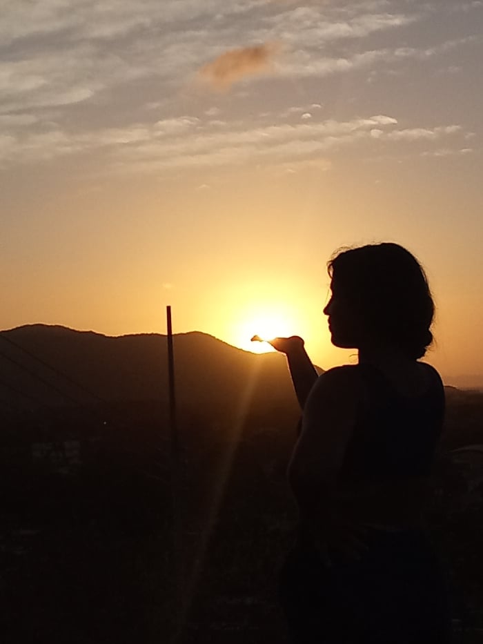Sunset captured over Juan Griego, Venezuela