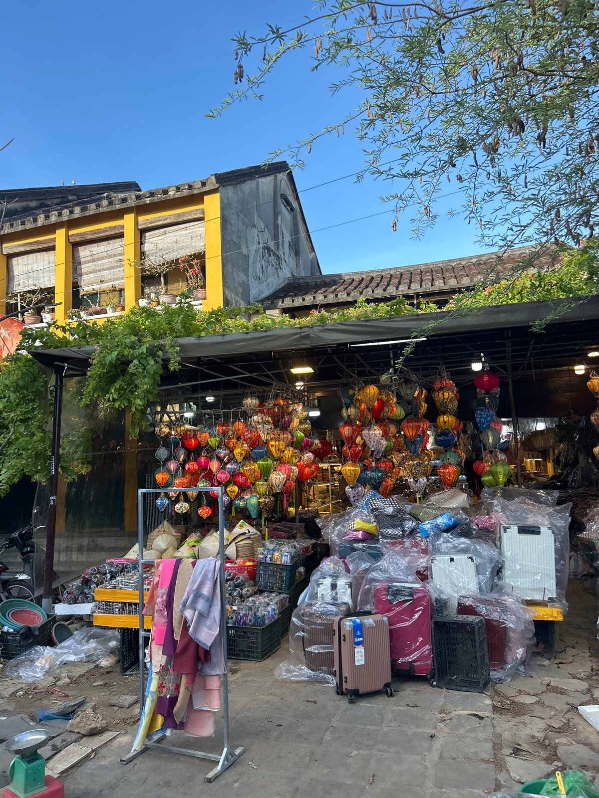 Morning walk through historic Hội An captures bustling markets
