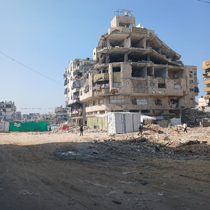 Widespread urban destruction documented across Gaza City