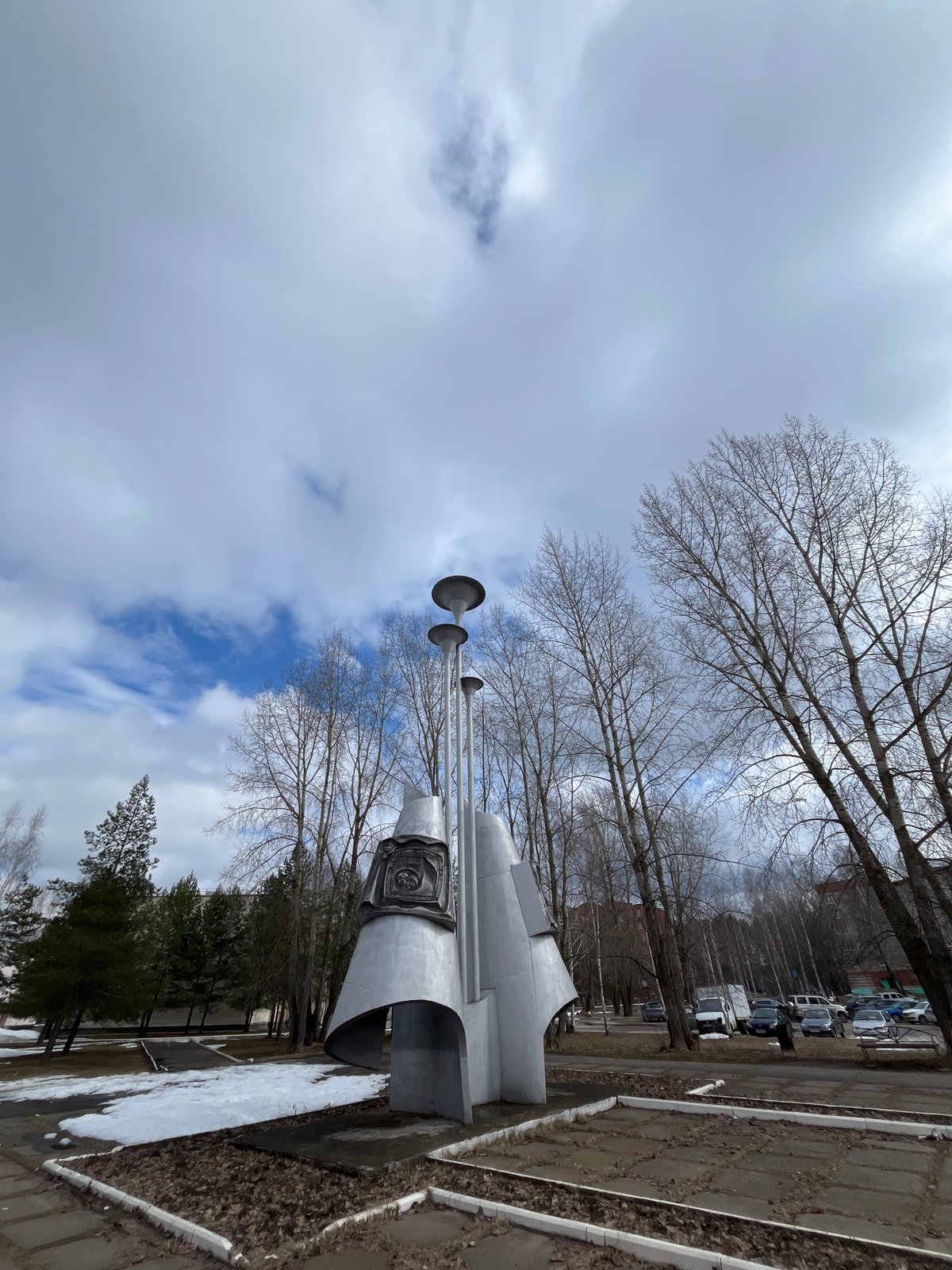 Urban landmarks and signage documented in Chaikovsky, Russia