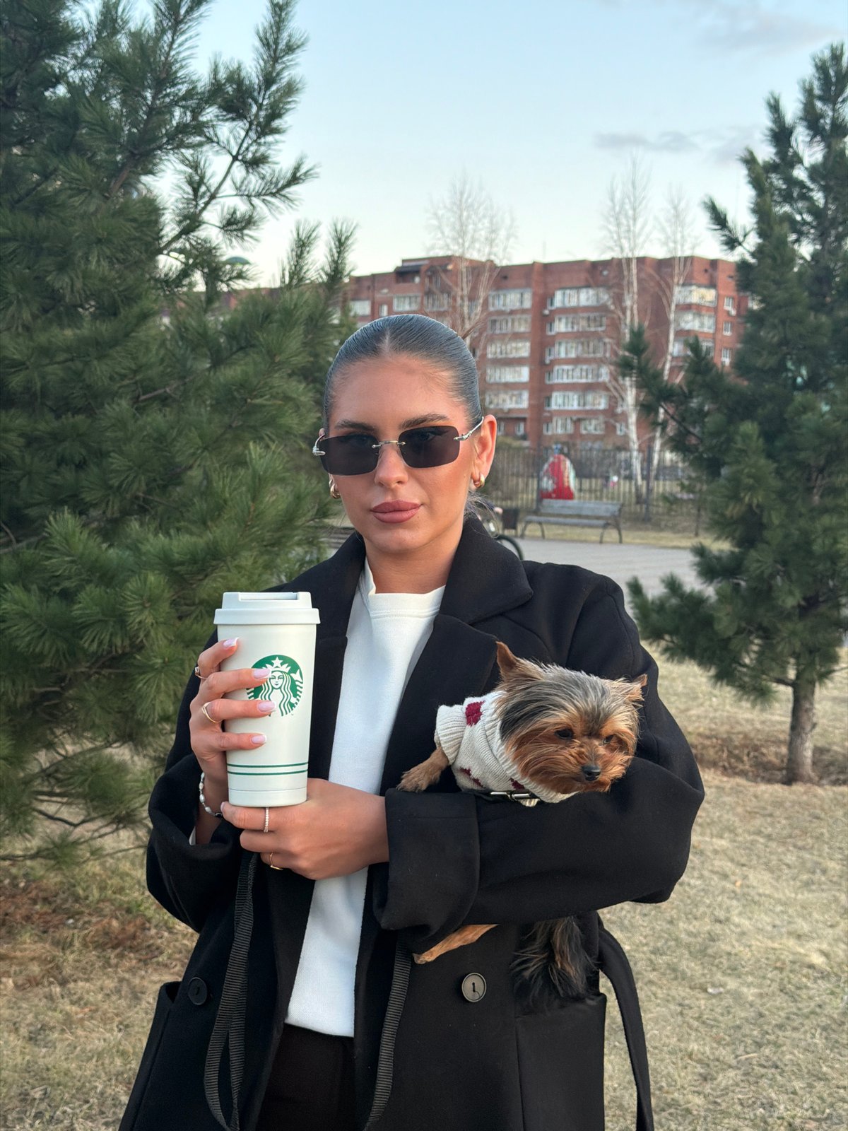 Krasnoyarsk resident captures daily moments with dogs, city views