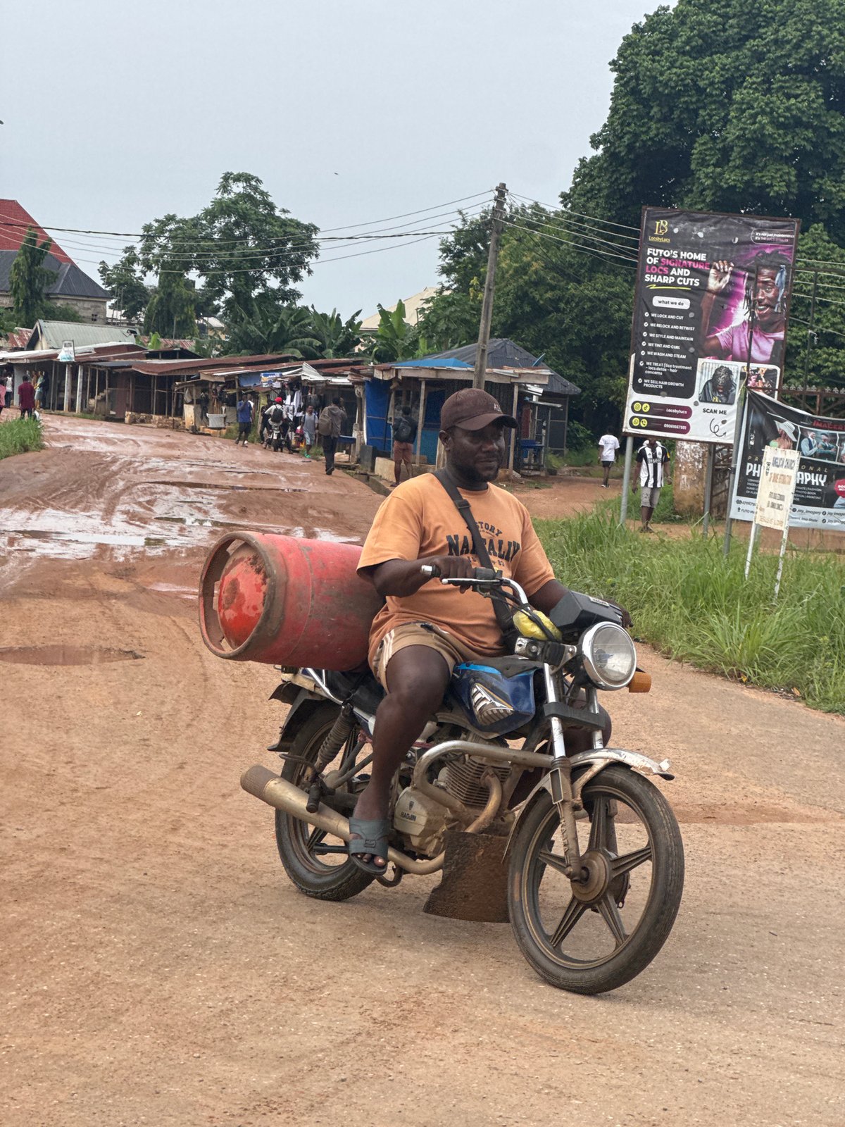 Daily life scenes from Ihiagwa Nigeria morning