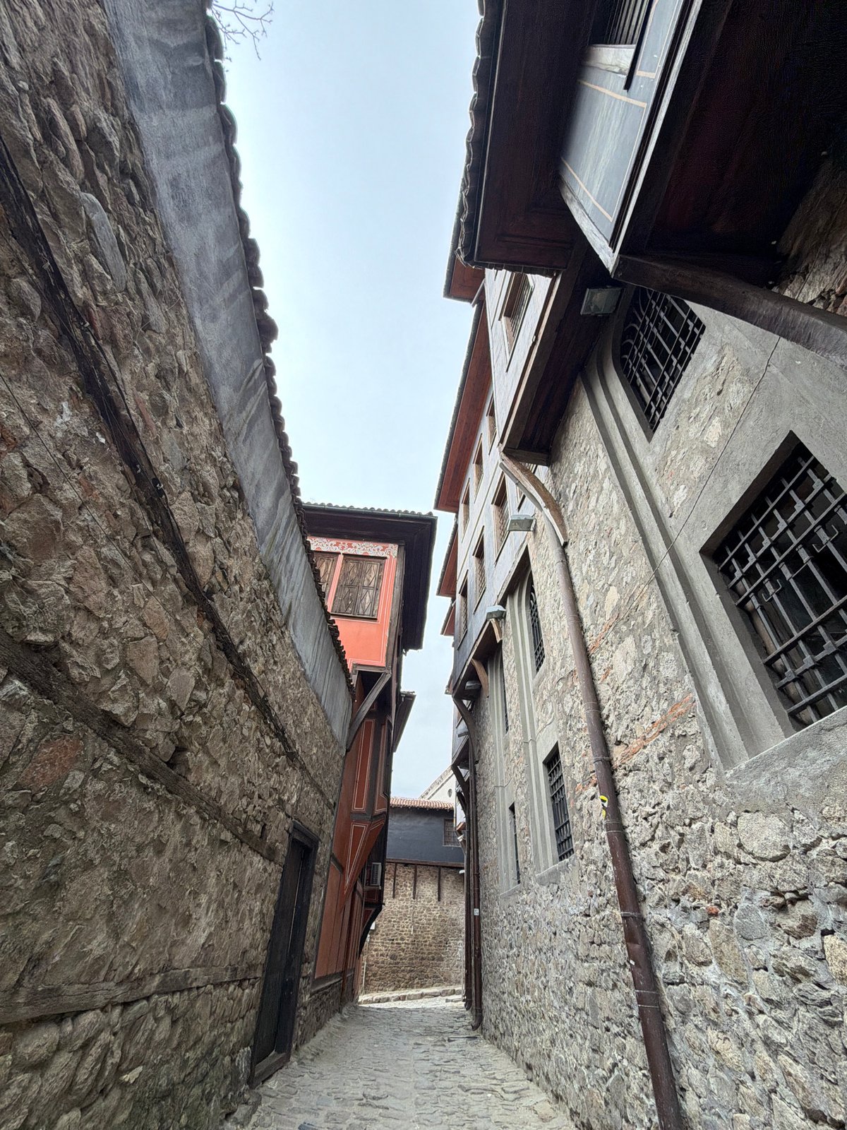 Morning scenes captured around historic and modern Plovdiv districts