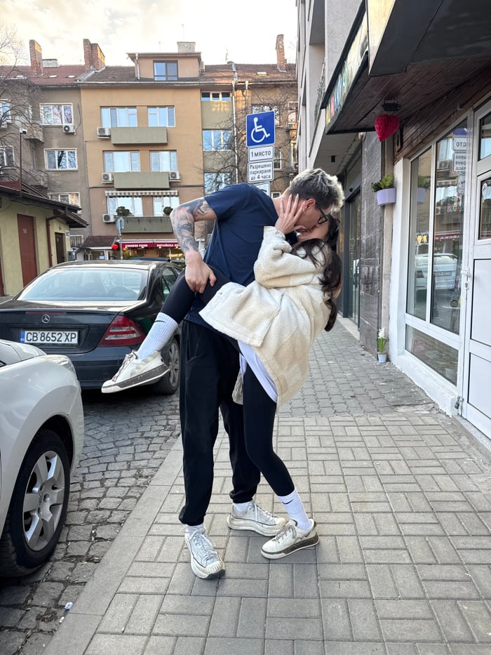 Sofia residents document daily life across city sidewalks and stadiums