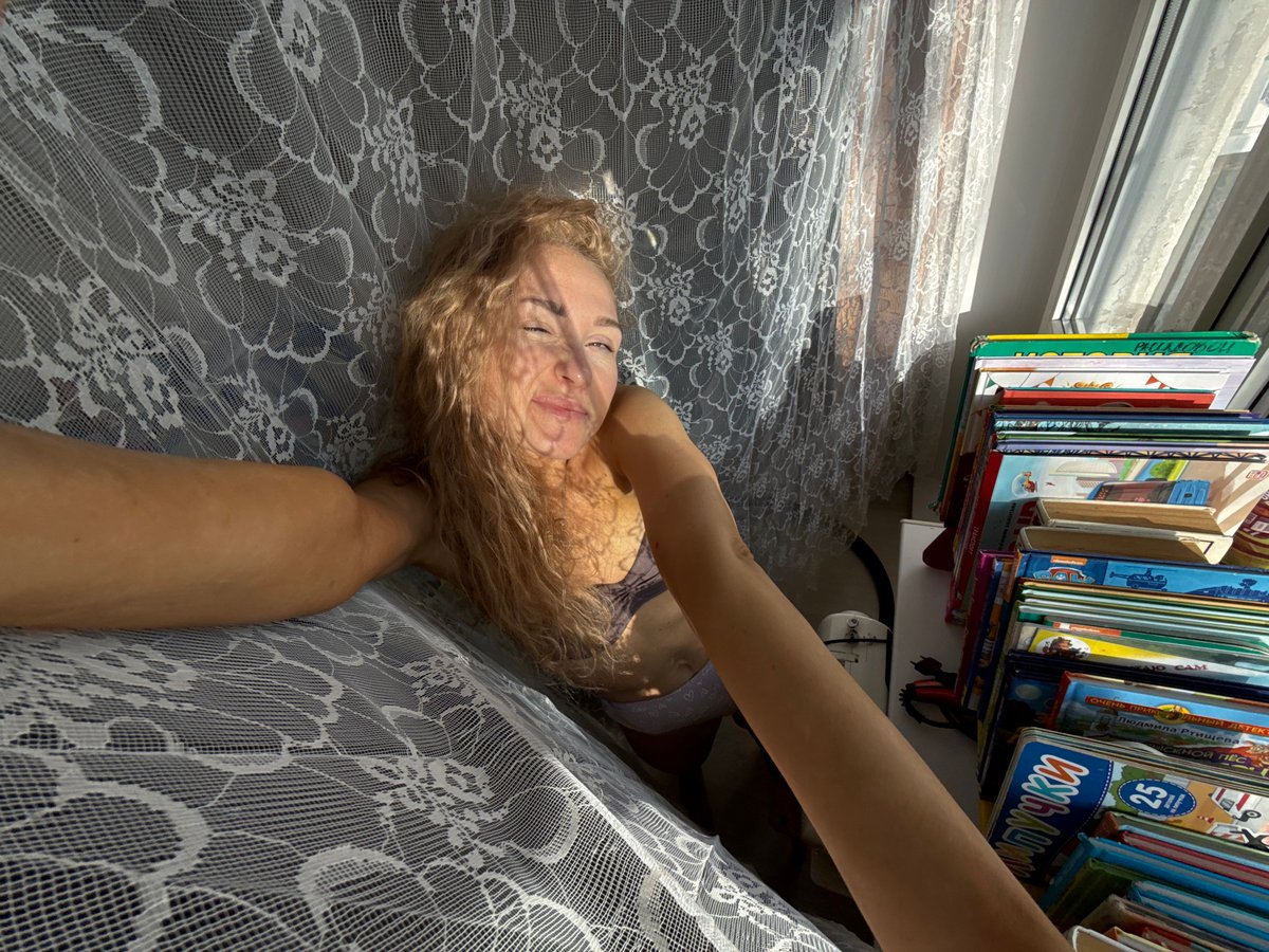 Quiet domestic moments captured across Chaikovsky during early morning
