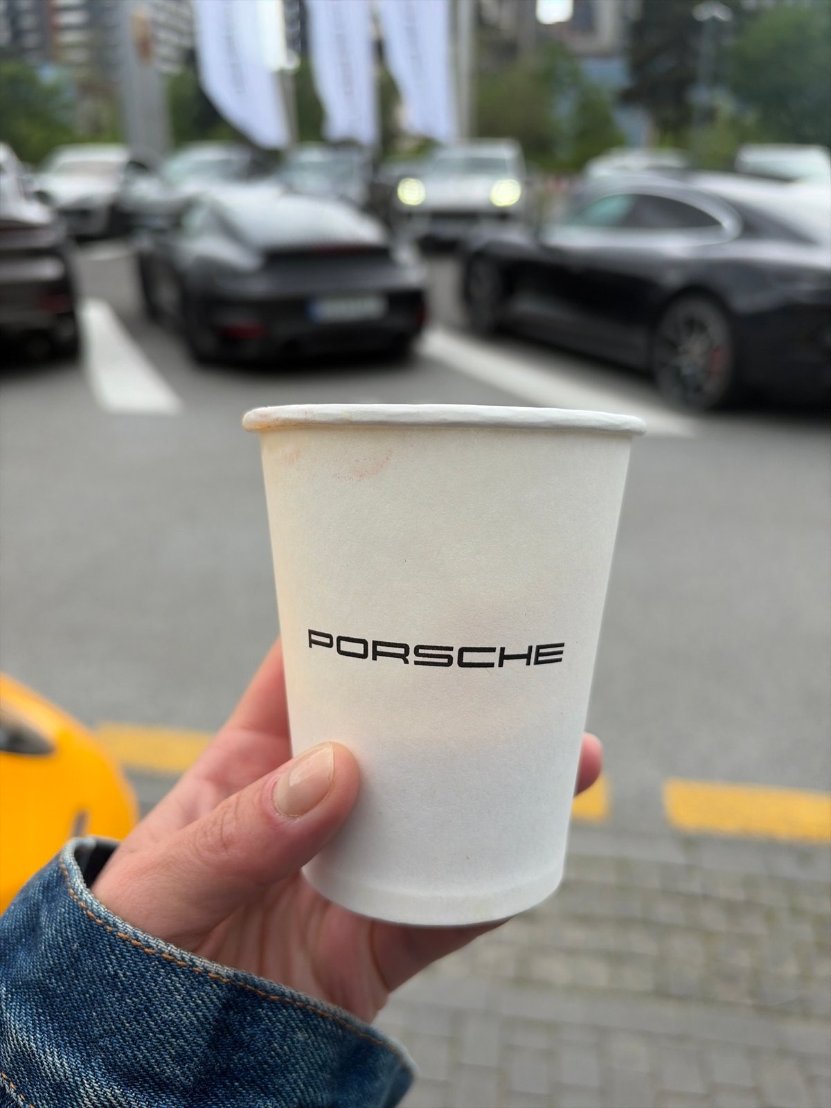 Luxury car display observed at Tbilisi dealership location