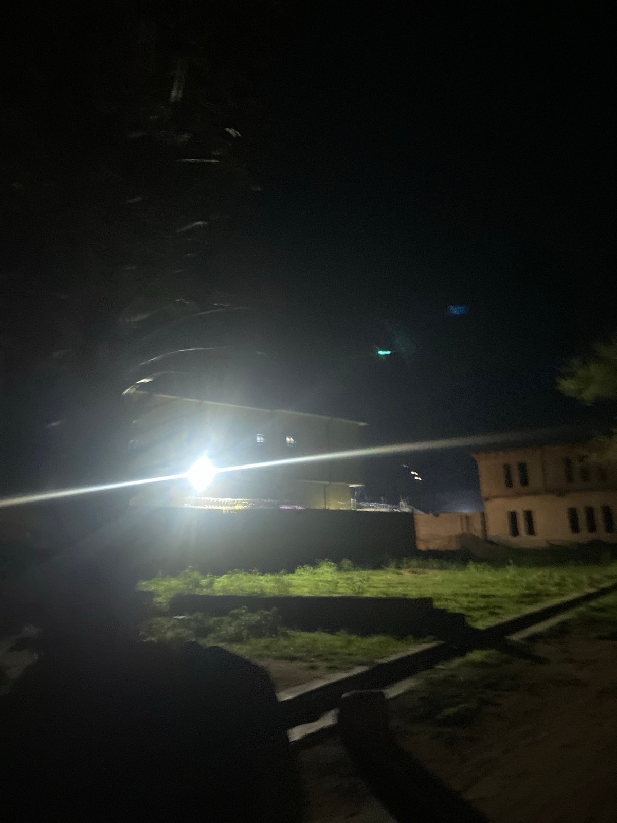 Nighttime street scenes from Jos and Gwong Nigeria neighborhoods