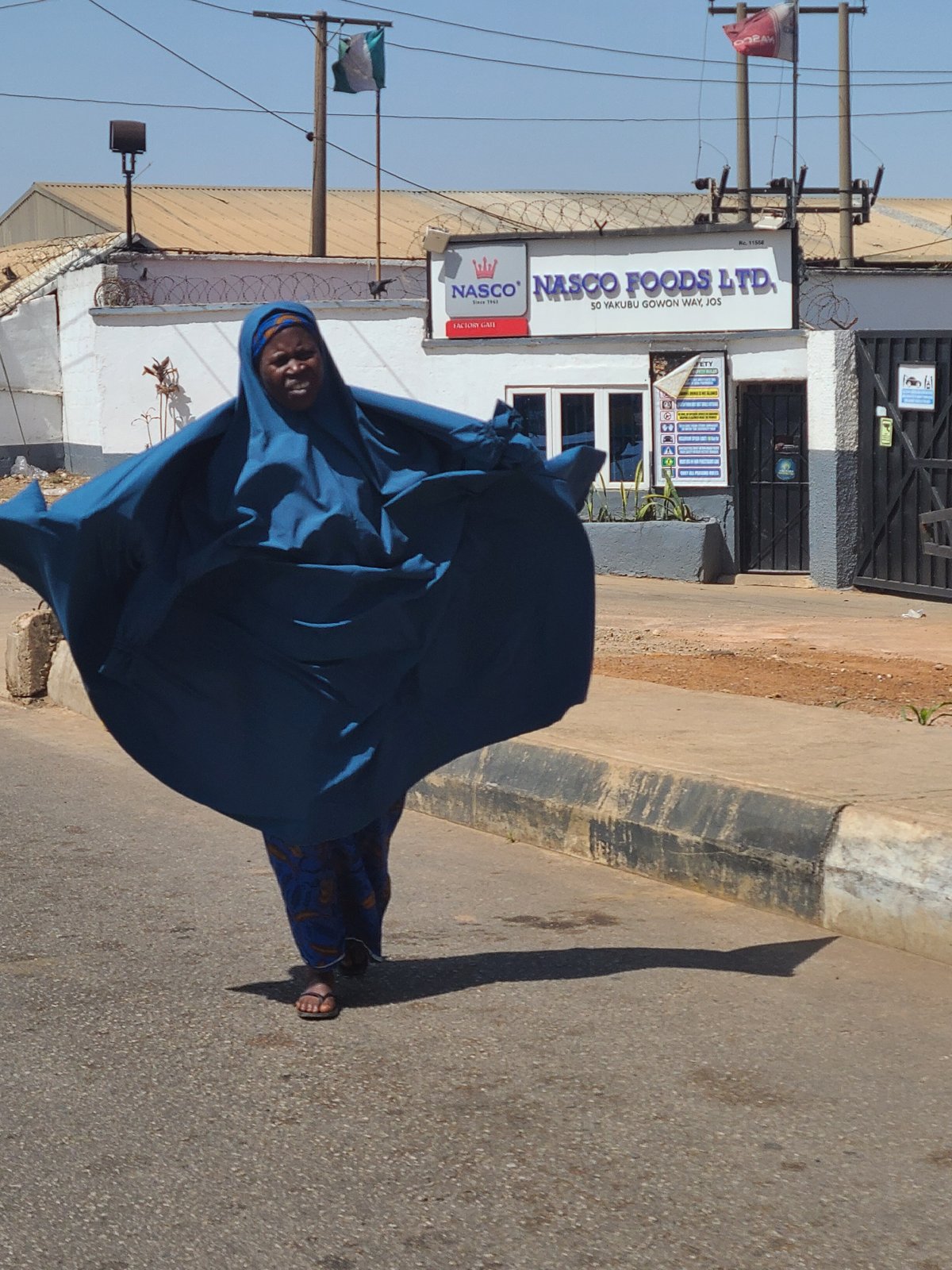 Street life captured in Jos, Nigeria afternoon scenes