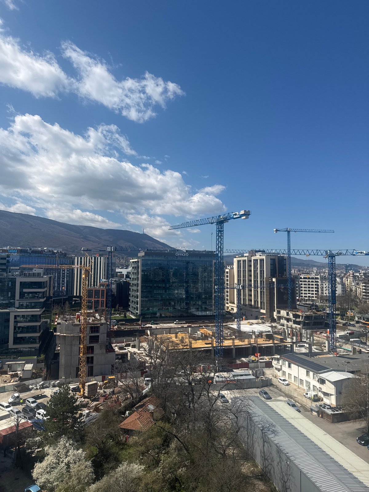 Sofia resident documents city development and mountain views