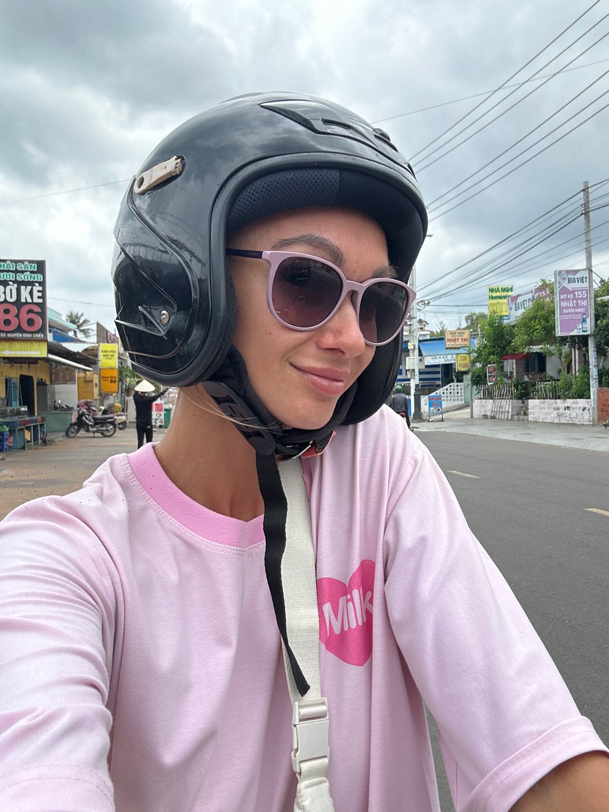 Morning outing in Phu Thuy Ward, Vietnam