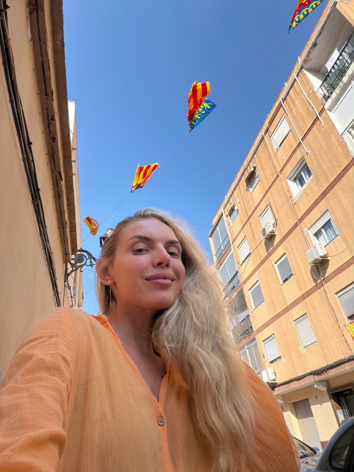 Afternoon selfies in Benimàmet-Beniferri, Valencia
