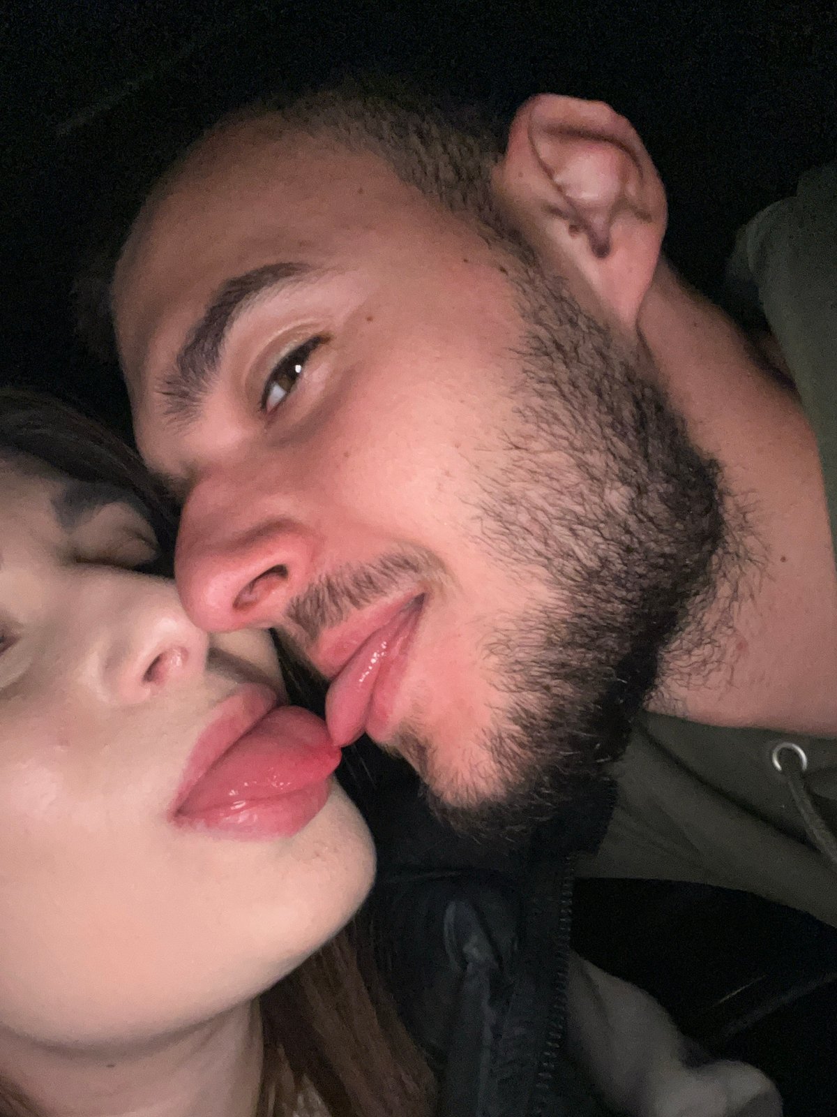 Couple shares romantic moments in car in Plovdiv