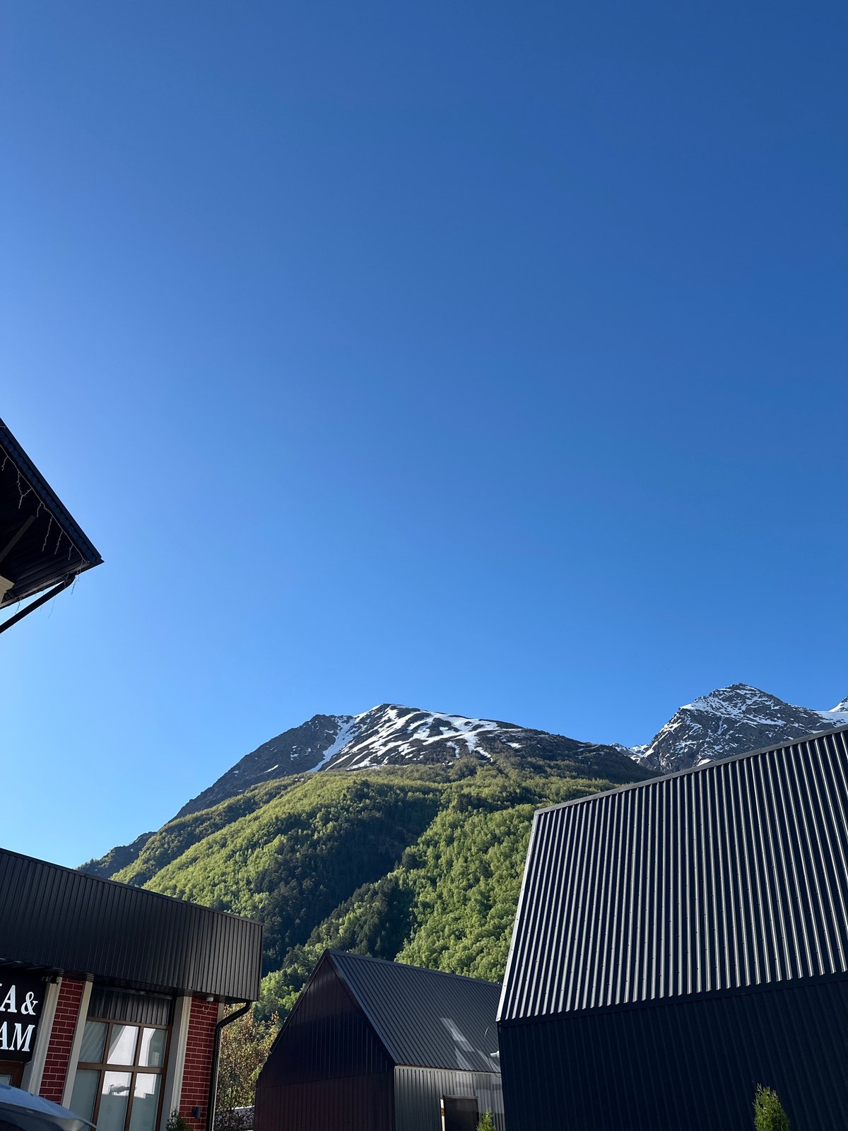 Mountain lodge life in Terskol, Caucasus, June 2026