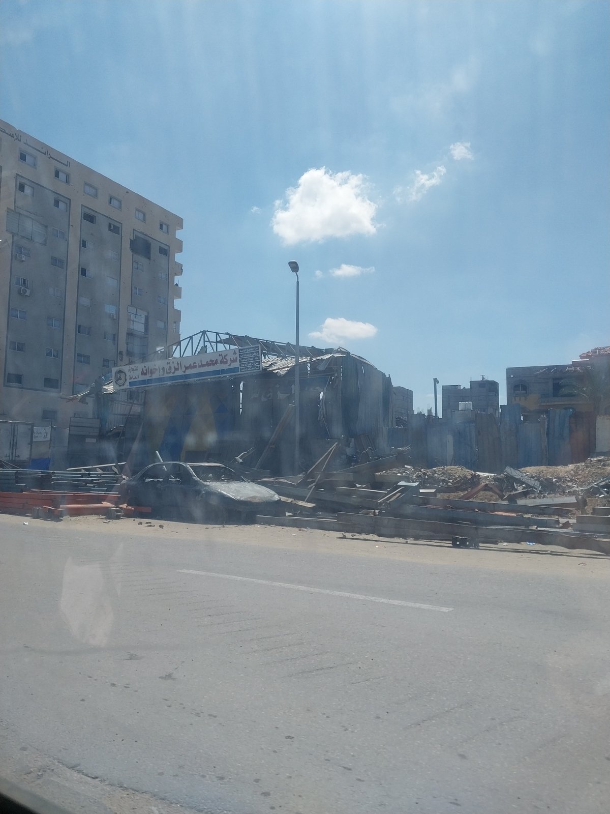 Daily life documented amid damaged buildings in Palestinian territories