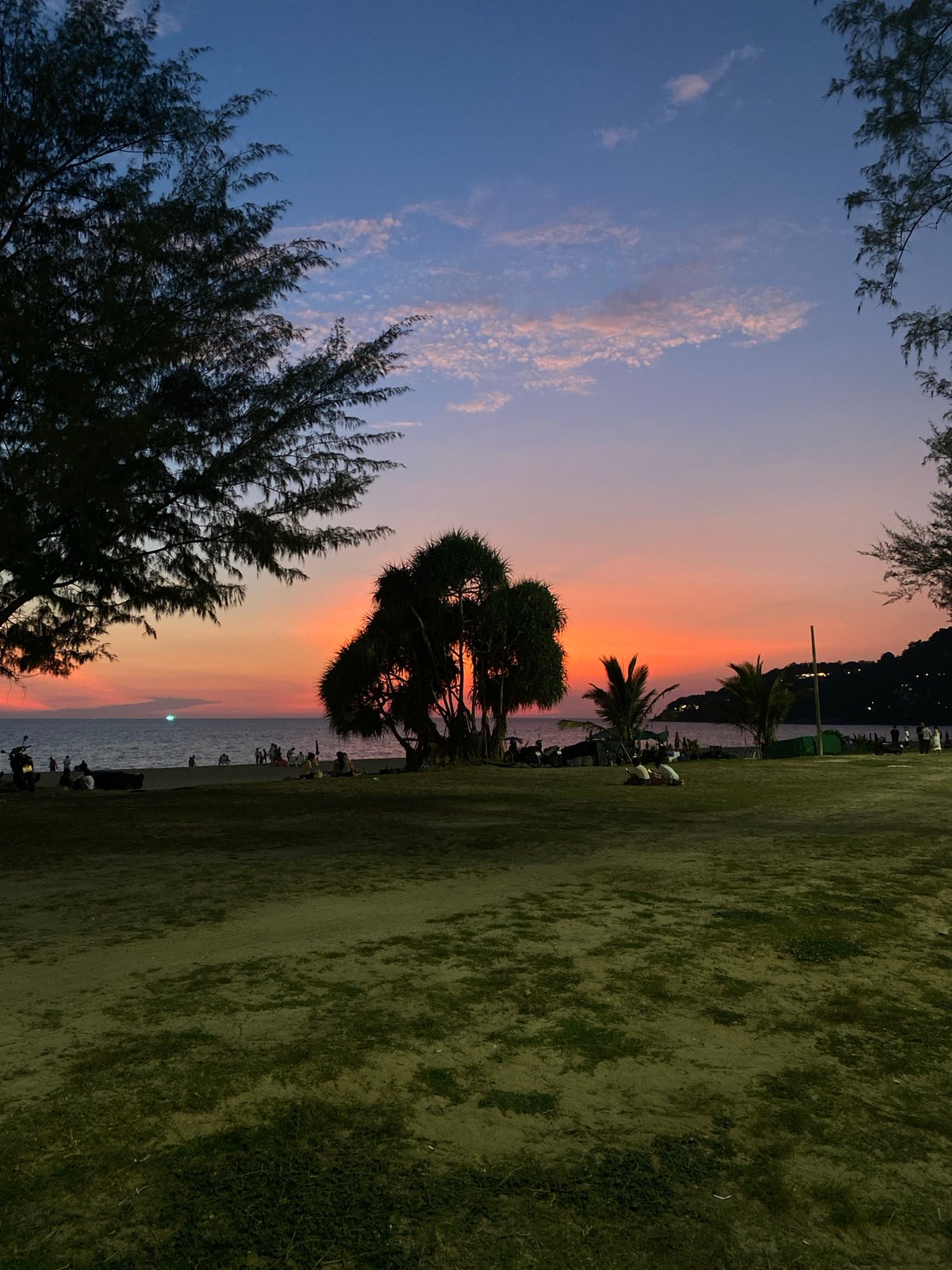 Beach day activities captured at Karon, Thailand