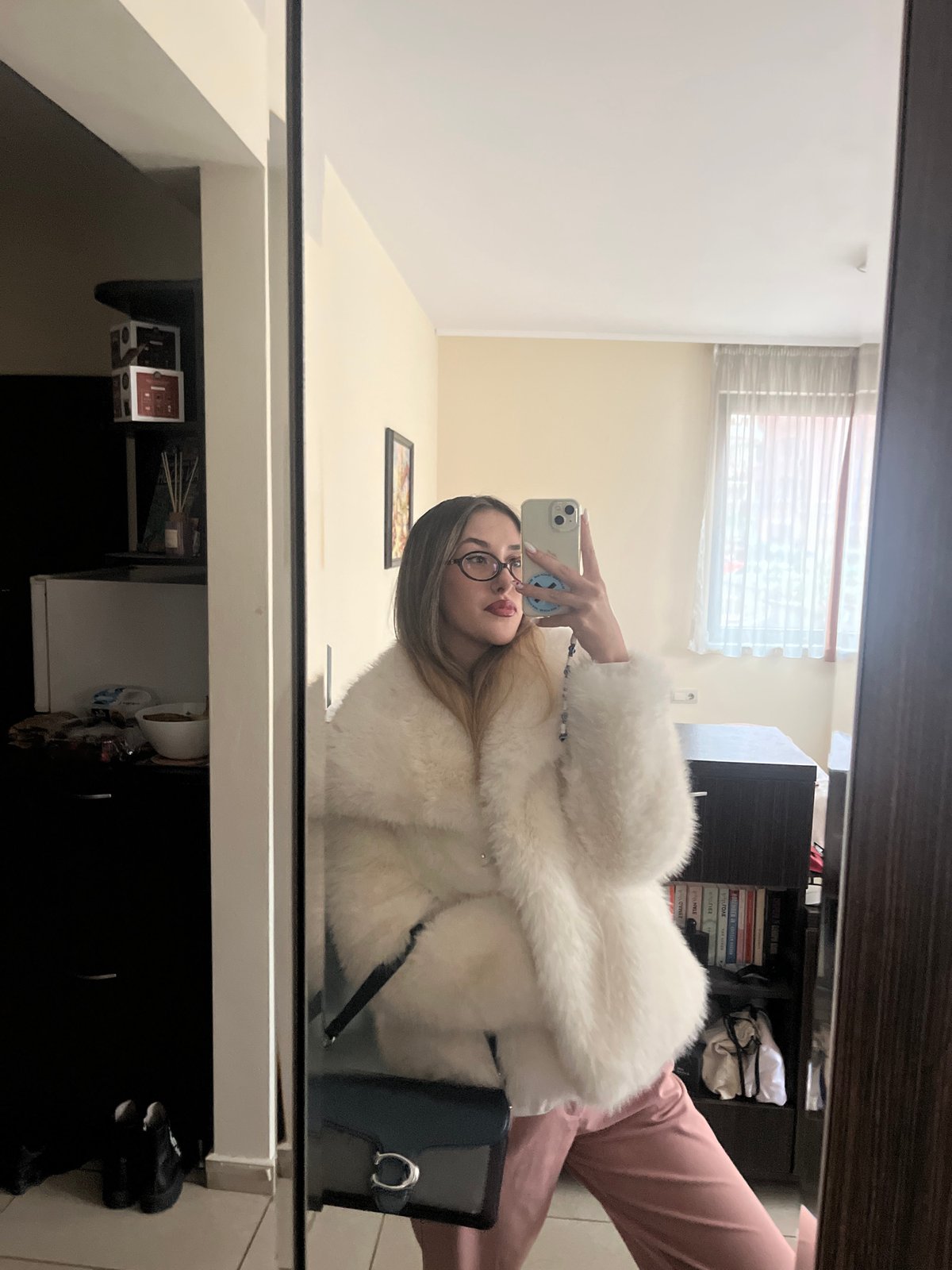 Woman Takes Multiple Selfies Around Sofia Throughout Afternoon