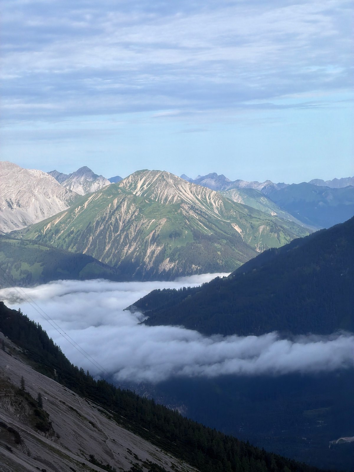 High-altitude views across the Zugspitze and Bavarian Alps