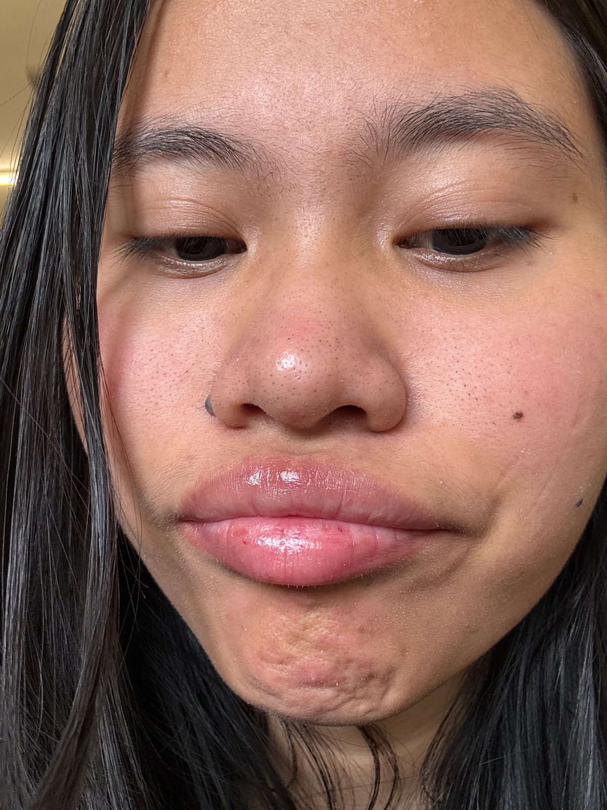 Selfie session and casual snapshots from East Jakarta indoors