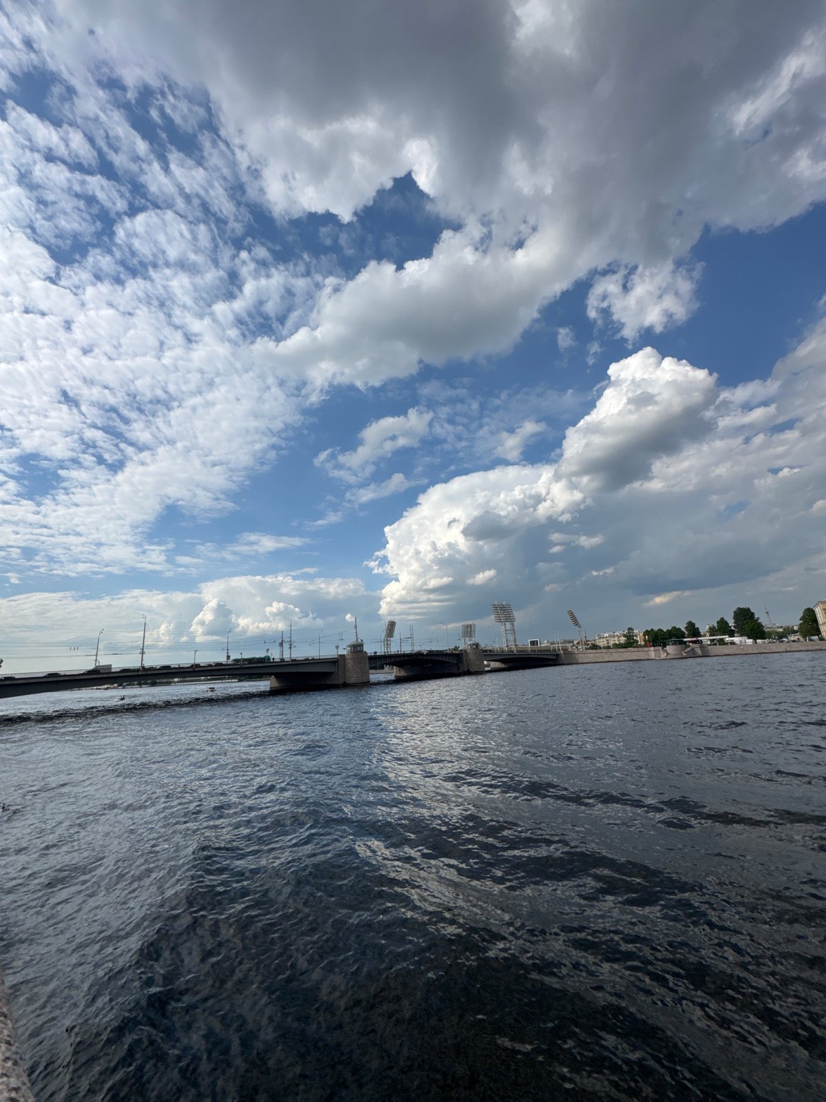 Witness documents Saint Petersburg waterfront scenes over two hours