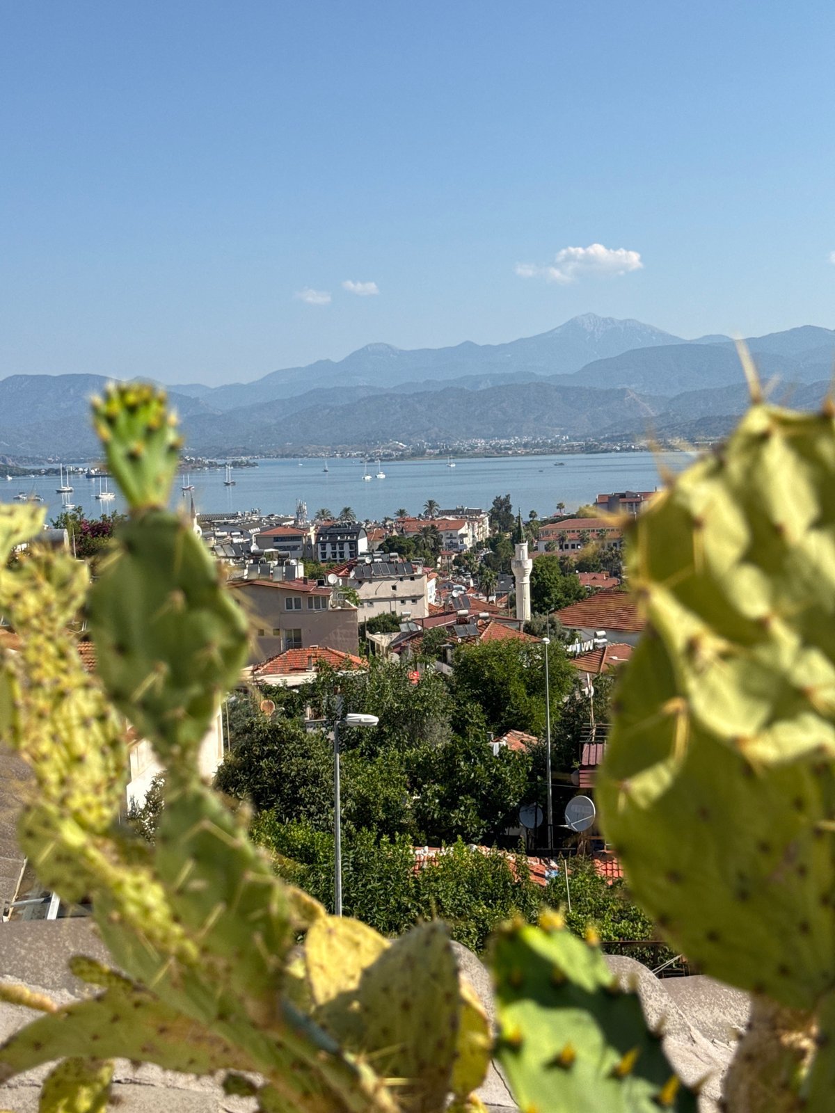 Rooftop views and selfies over Fethiye's coastal skyline