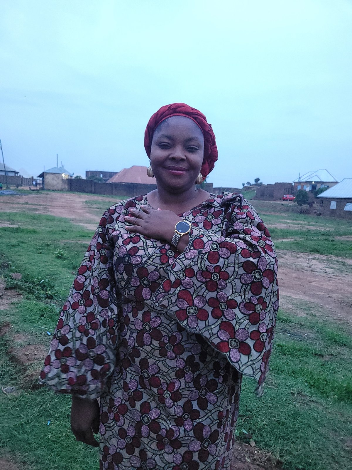 Family gathering and evening soccer in Barakin Akawo Nigeria