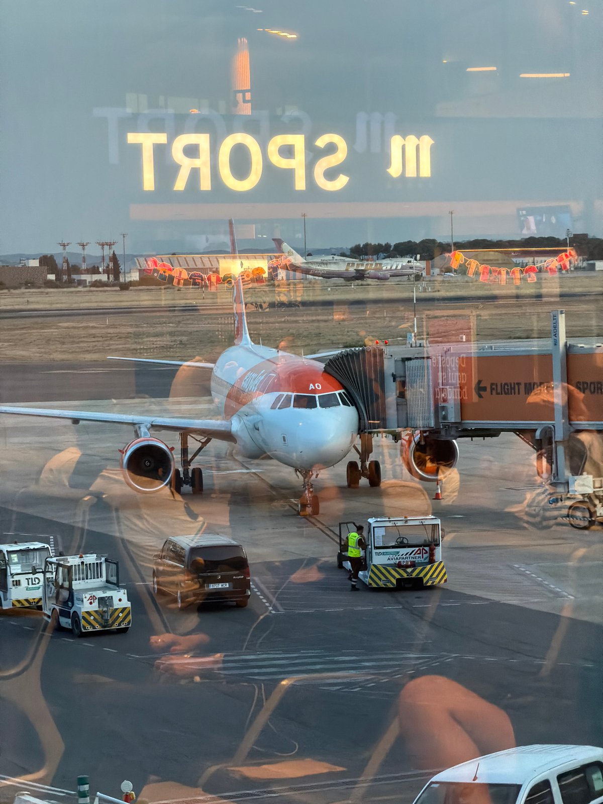 Killing time at the airport: terminals, duty-free, and tarmac views.