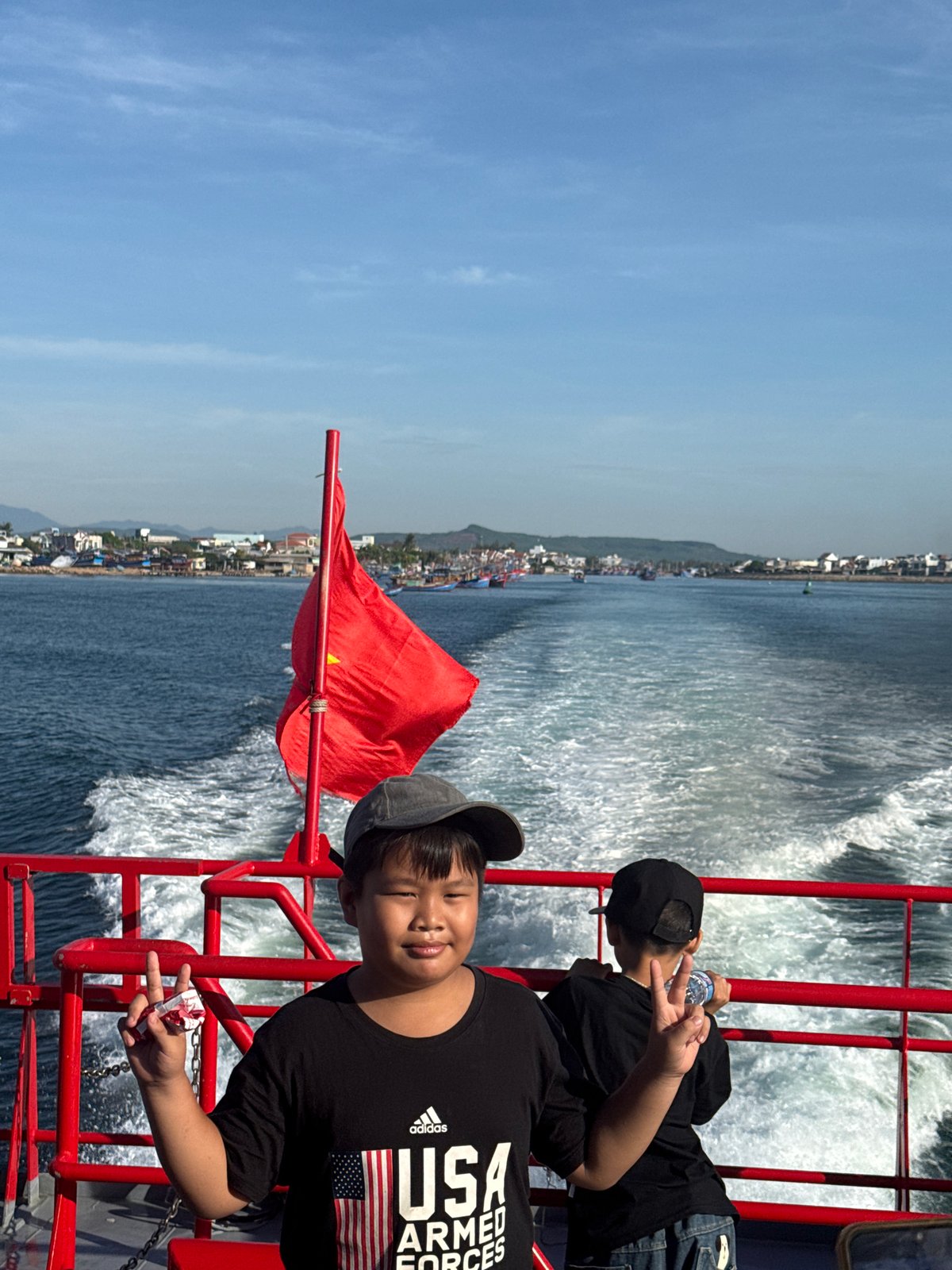 On the water off Tịnh Khê, Vietnam