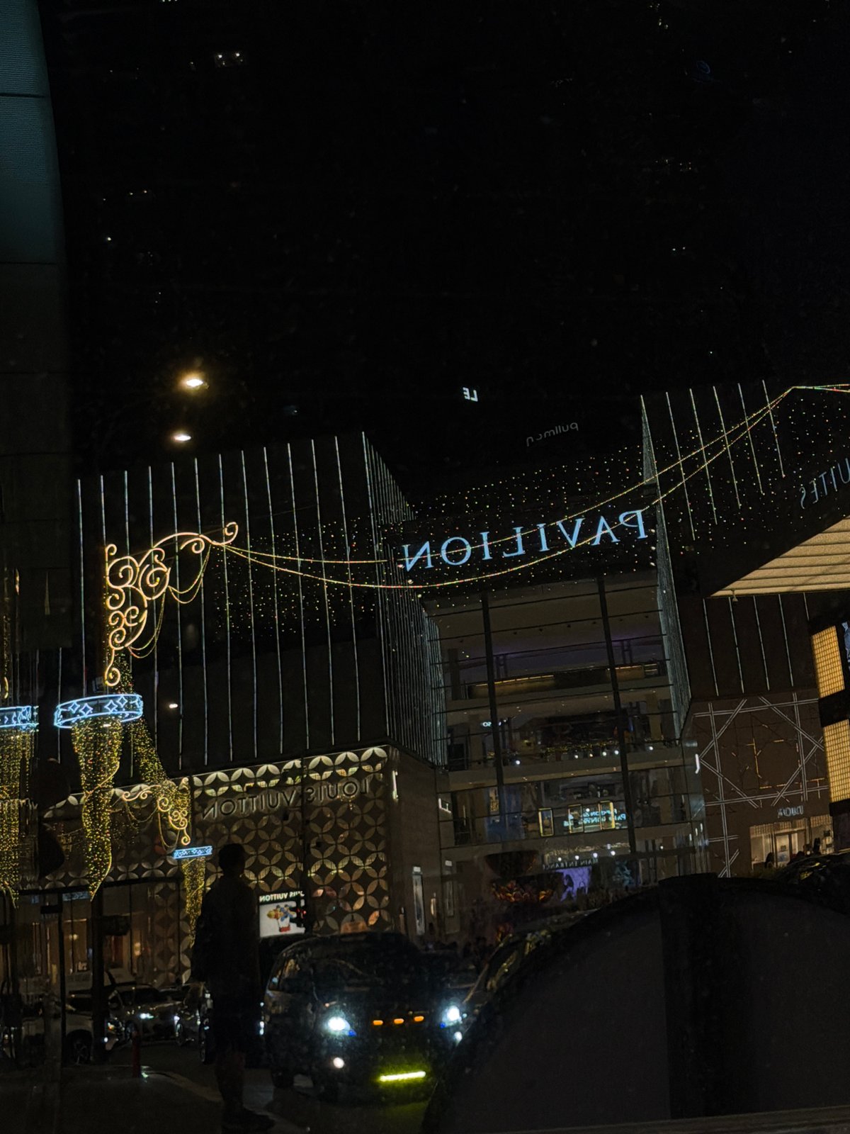 Bukit Bintang buzzing at night, lanterns and LED billboards everywhere