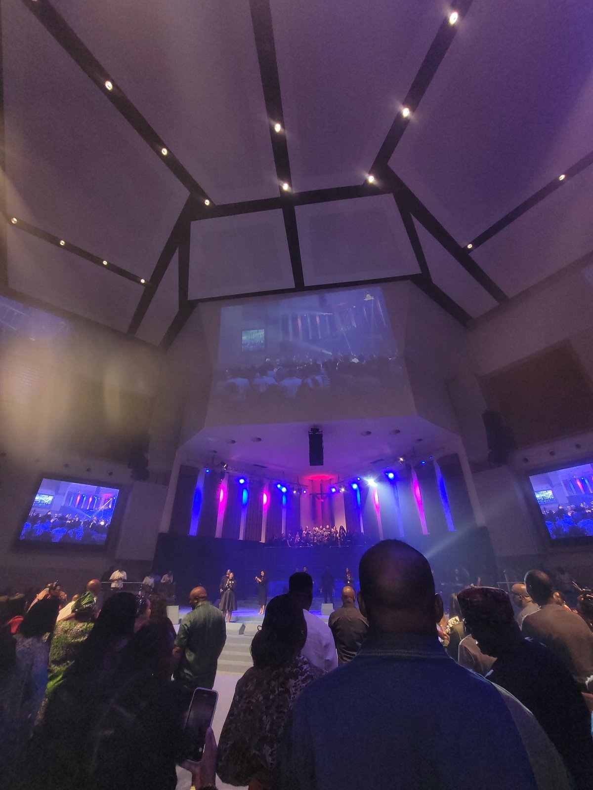 Morning worship service held in Igboefon, Nigeria church