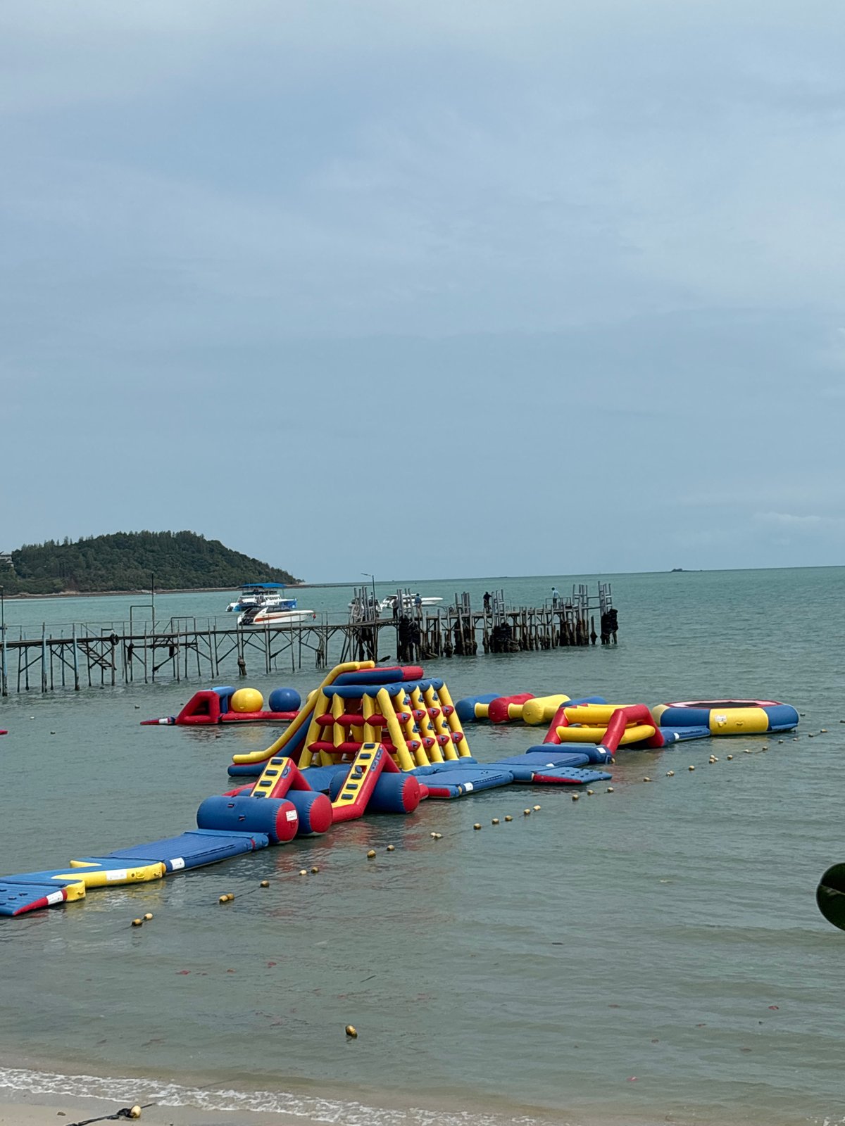 Early morning coastal scenes documented in Baan Bang Rak Thailand