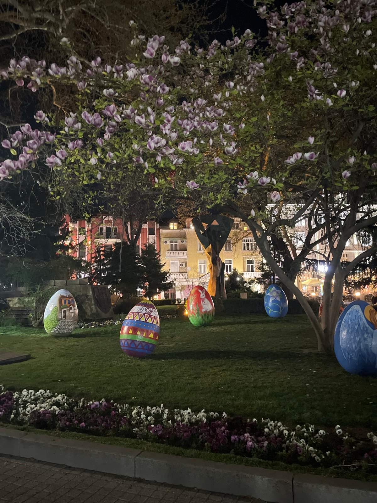 Man takes selfie outdoors in Plovdiv, Bulgaria