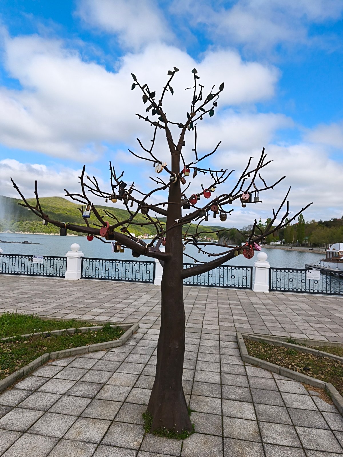 Tourist documents wine resort attractions in Abrau-Dyurso, Russia