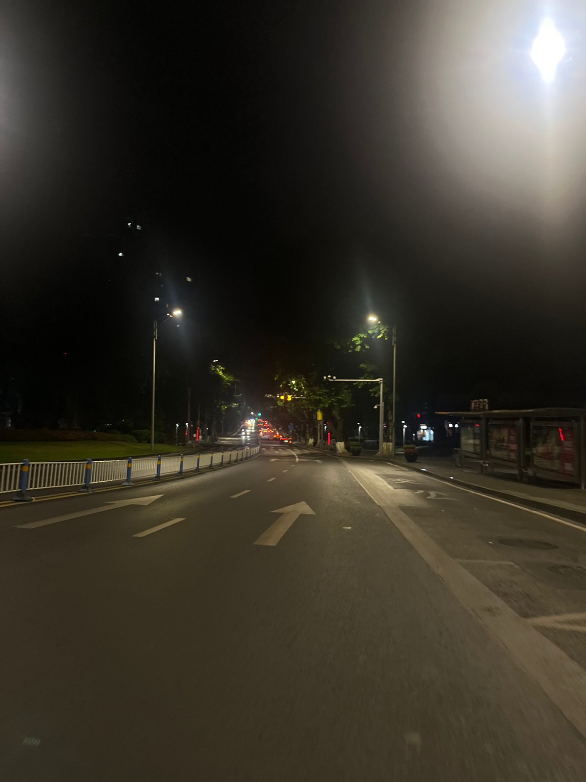 Nighttime street scenes documented across Chongqing districts