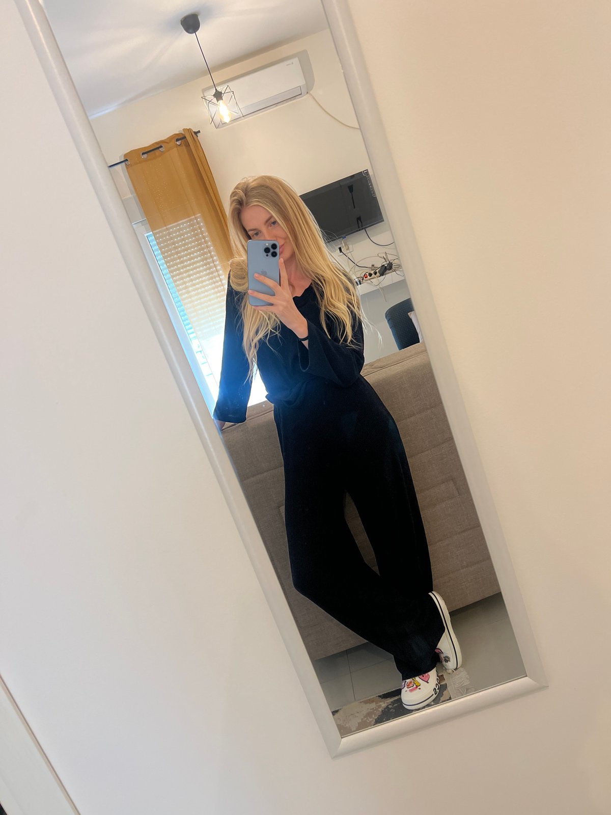 Mirror selfie captured in Budva, Montenegro