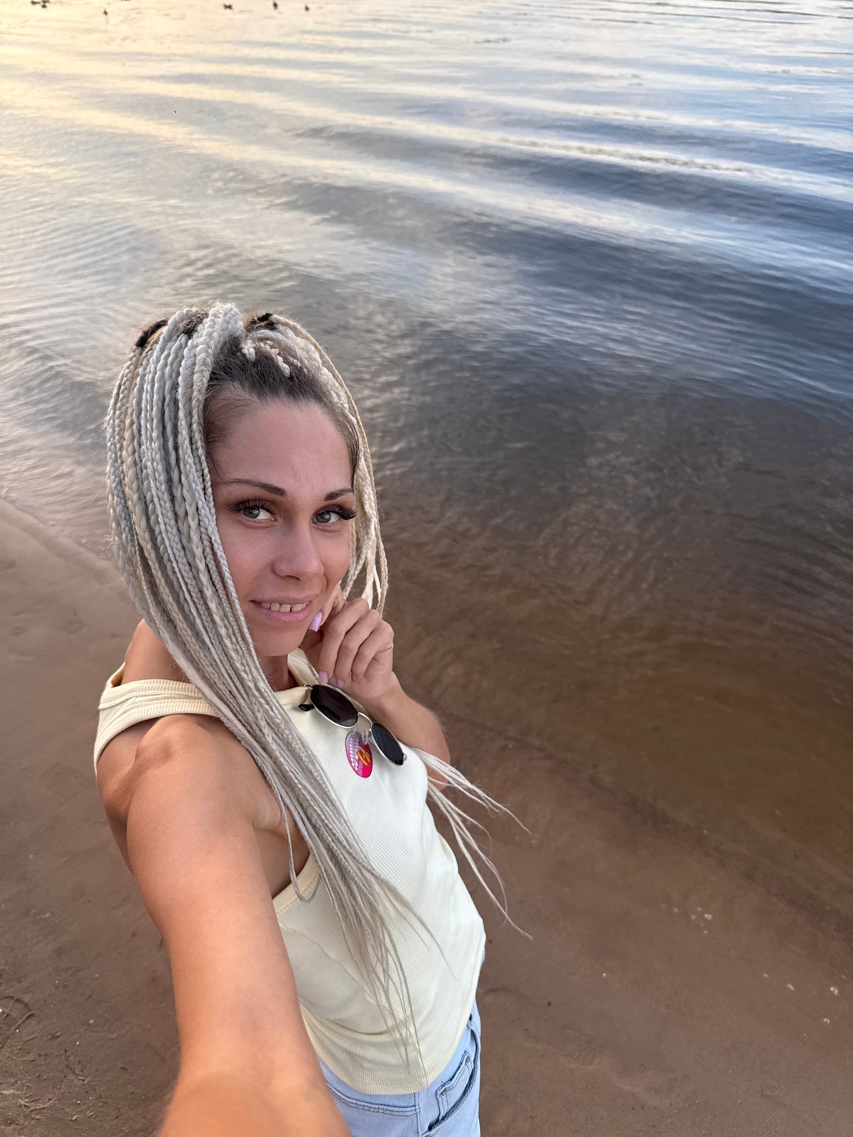 Lazy afternoon on the Volga beach, Yaroslavl