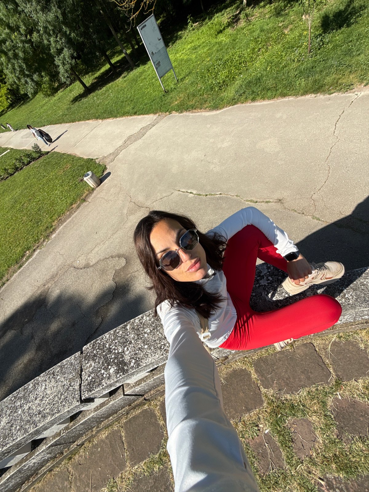 Morning stroll and selfies around central Pleven, Bulgaria