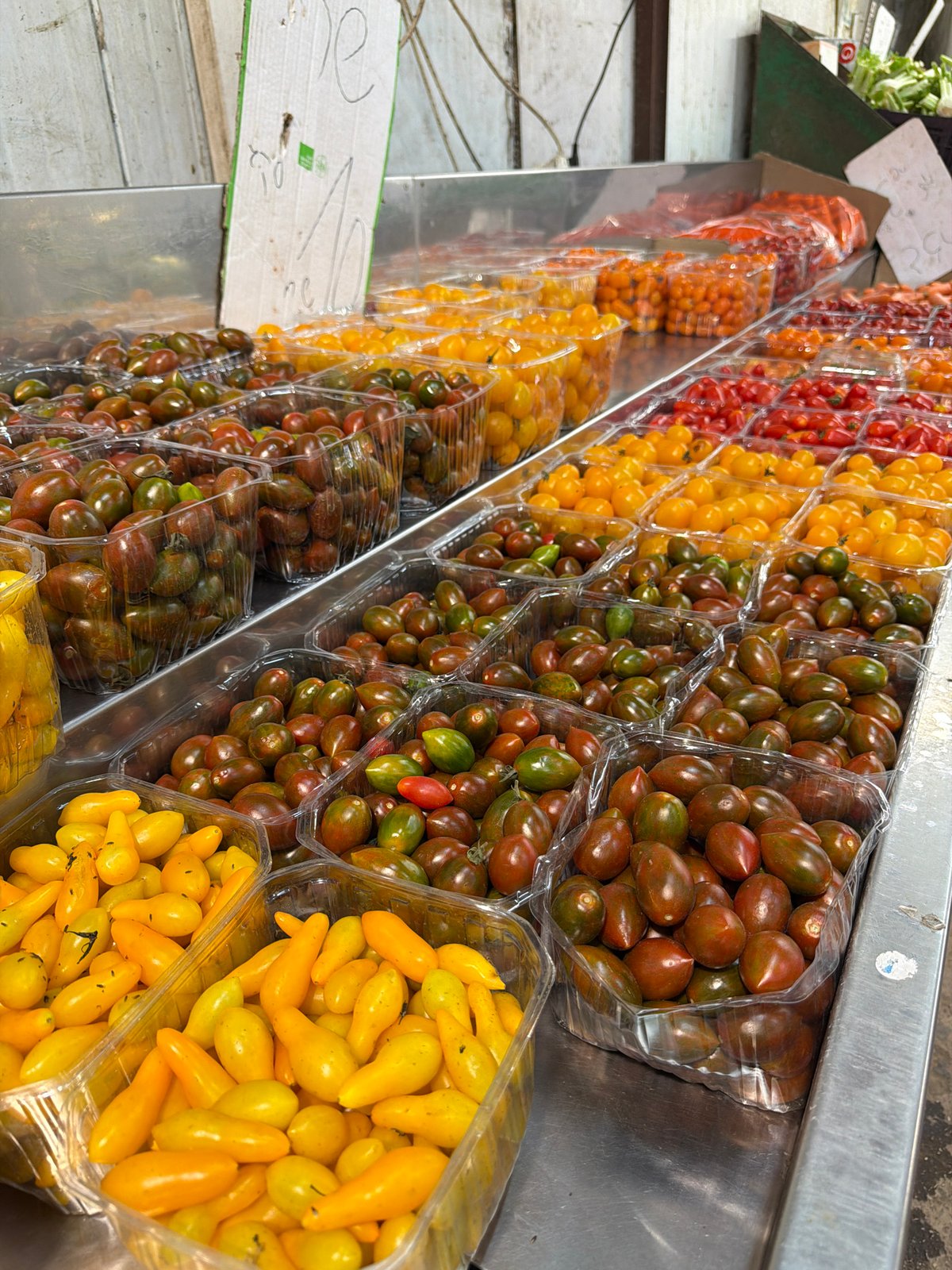 Fresh produce market documented in Kadima-Zoran, Israel