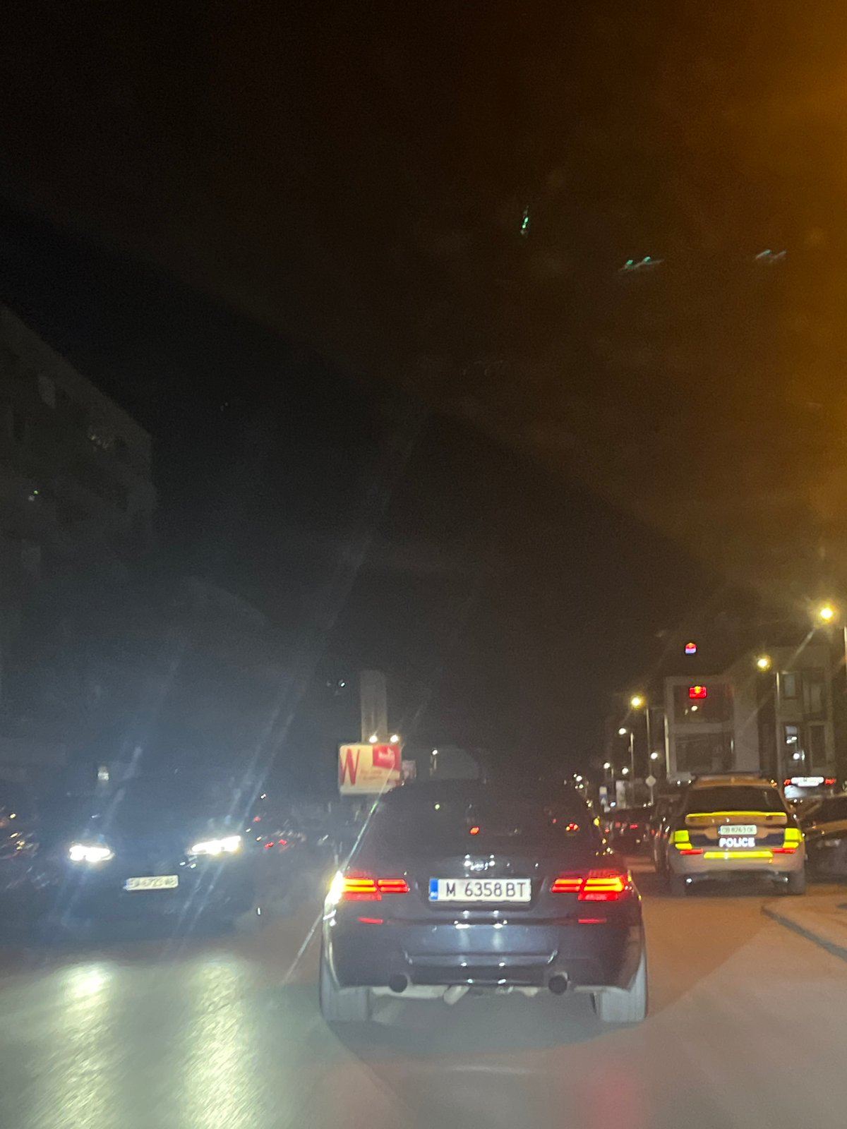 Evening scenes documented across Sofia during 26-minute span