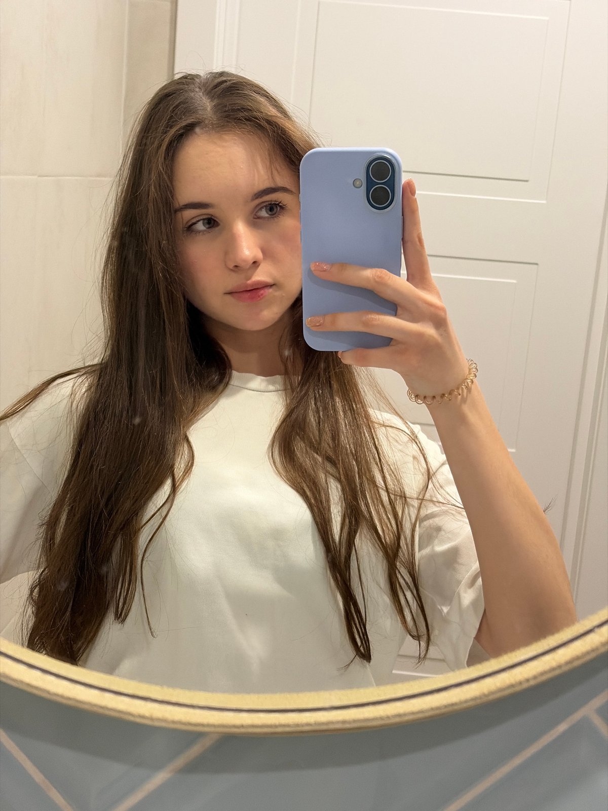 Selfie photography session documented across Izhevsk indoor locations