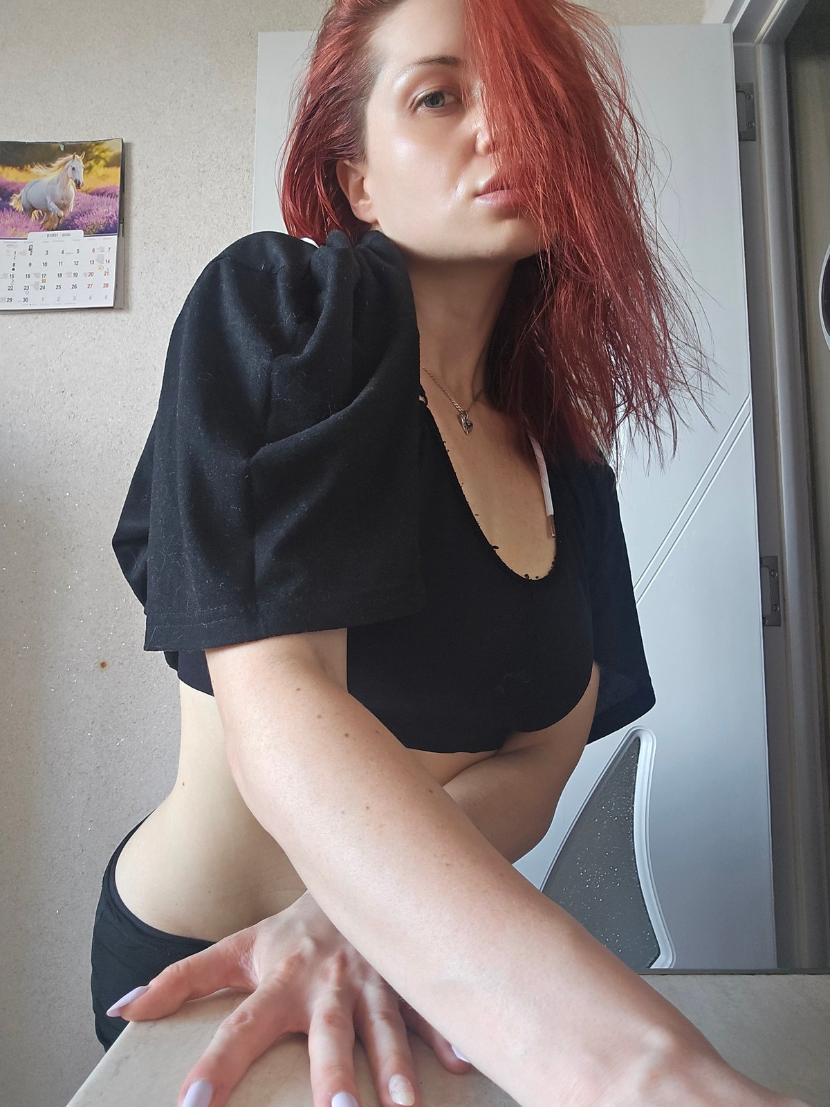 Young woman photographed in casual poses in Burgas, Bulgaria