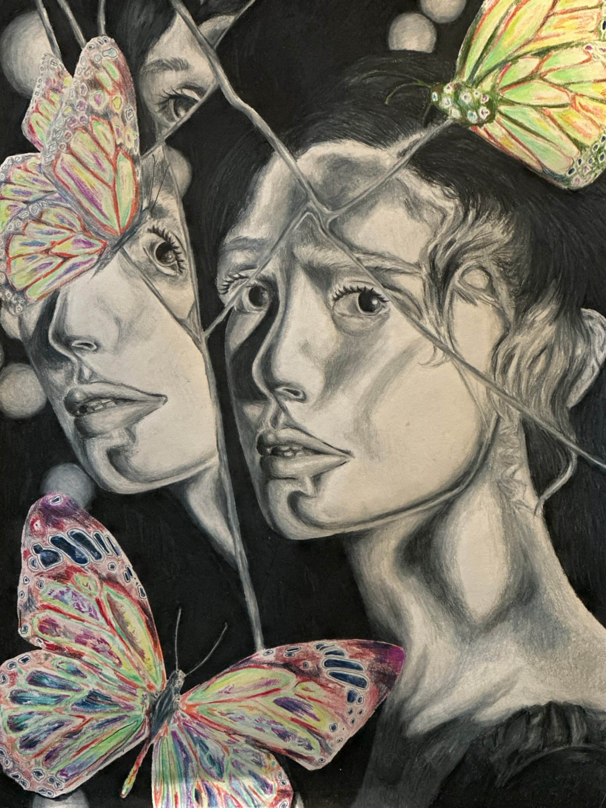 Late-night artist creates portrait series in Coquitlam