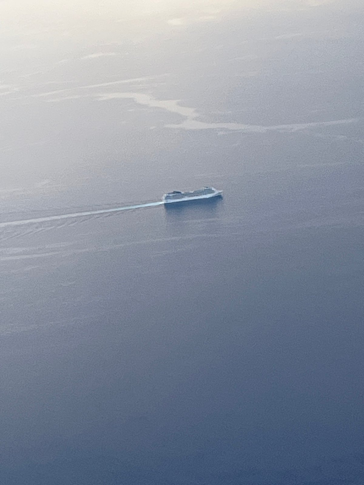 Ship observed moving through calm waters near Barcelona coast