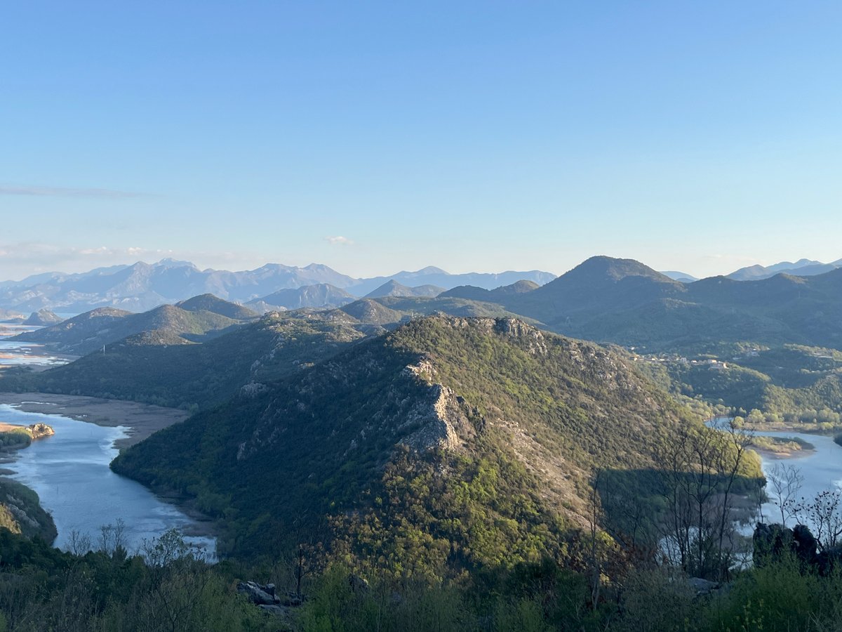 Panoramic landscape view captured in Meterizi, Montenegro
