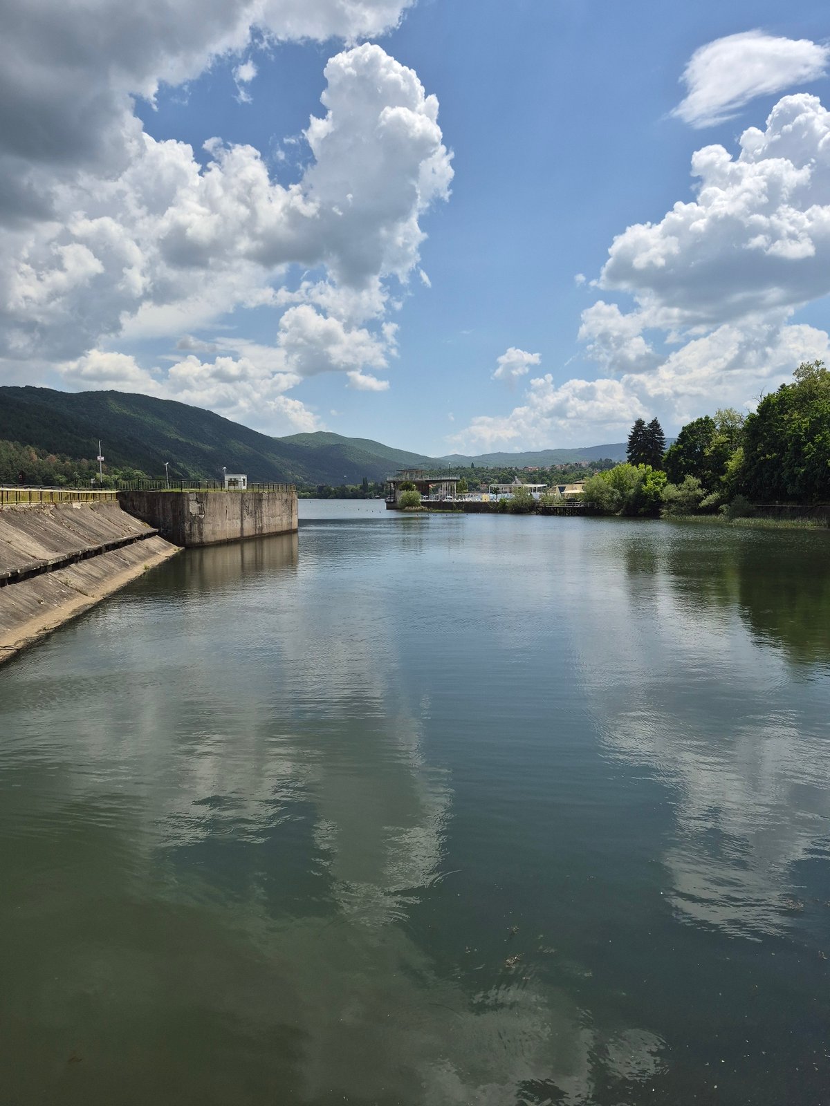 Leisurely morning activities documented around Pancharevo Lake, Bulgaria