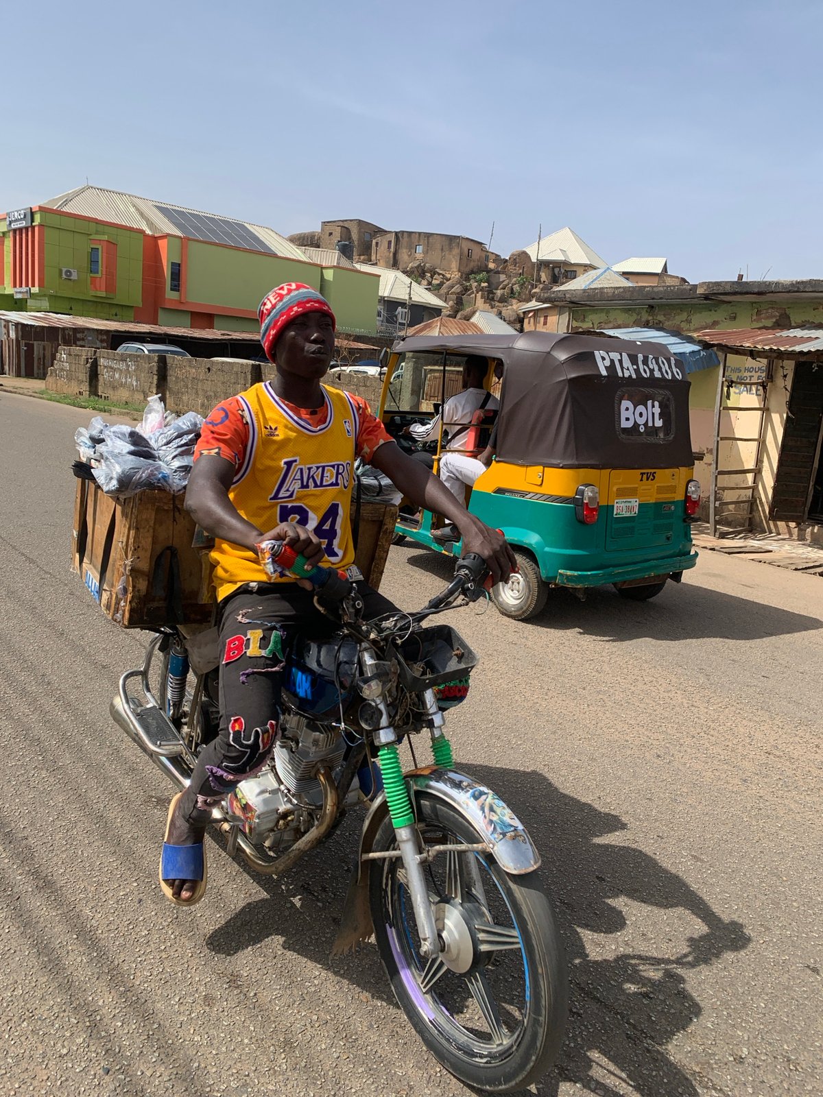 Morning life documented in Jos, Nigeria through casual photography