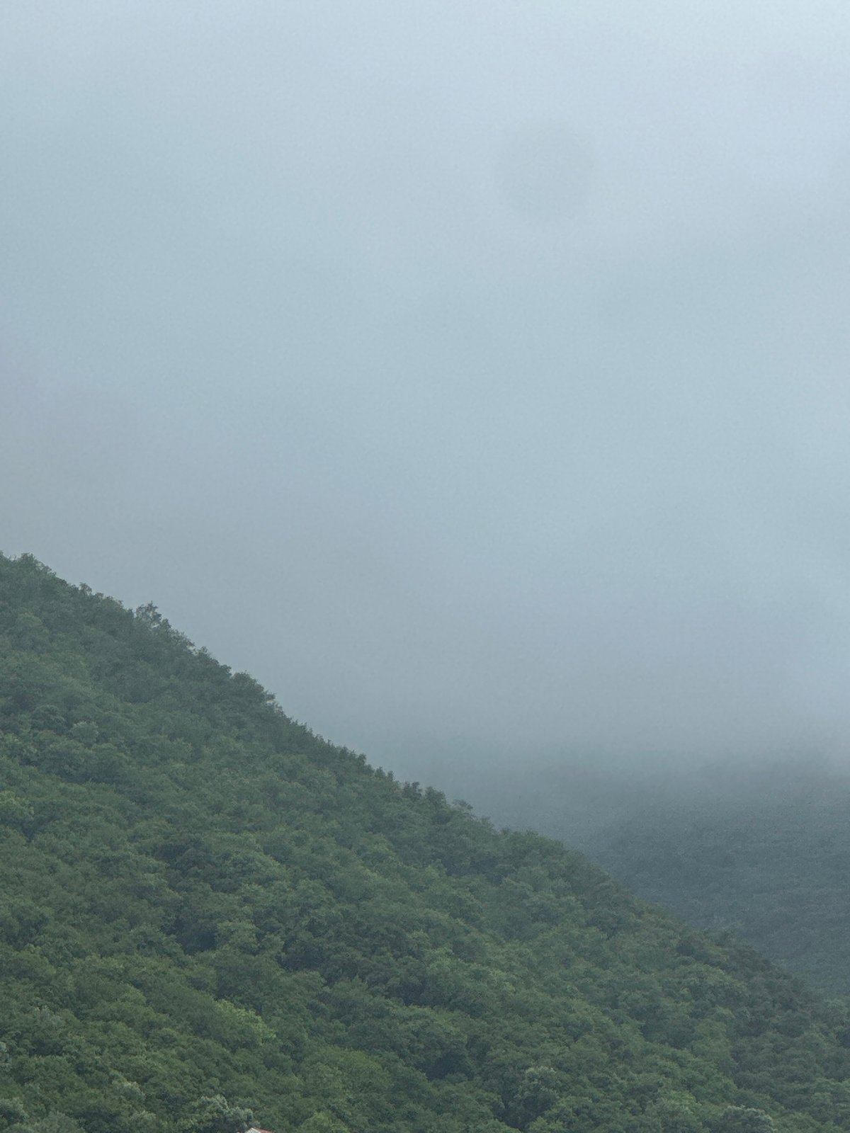 Morning scenes captured across misty Budva, Montenegro