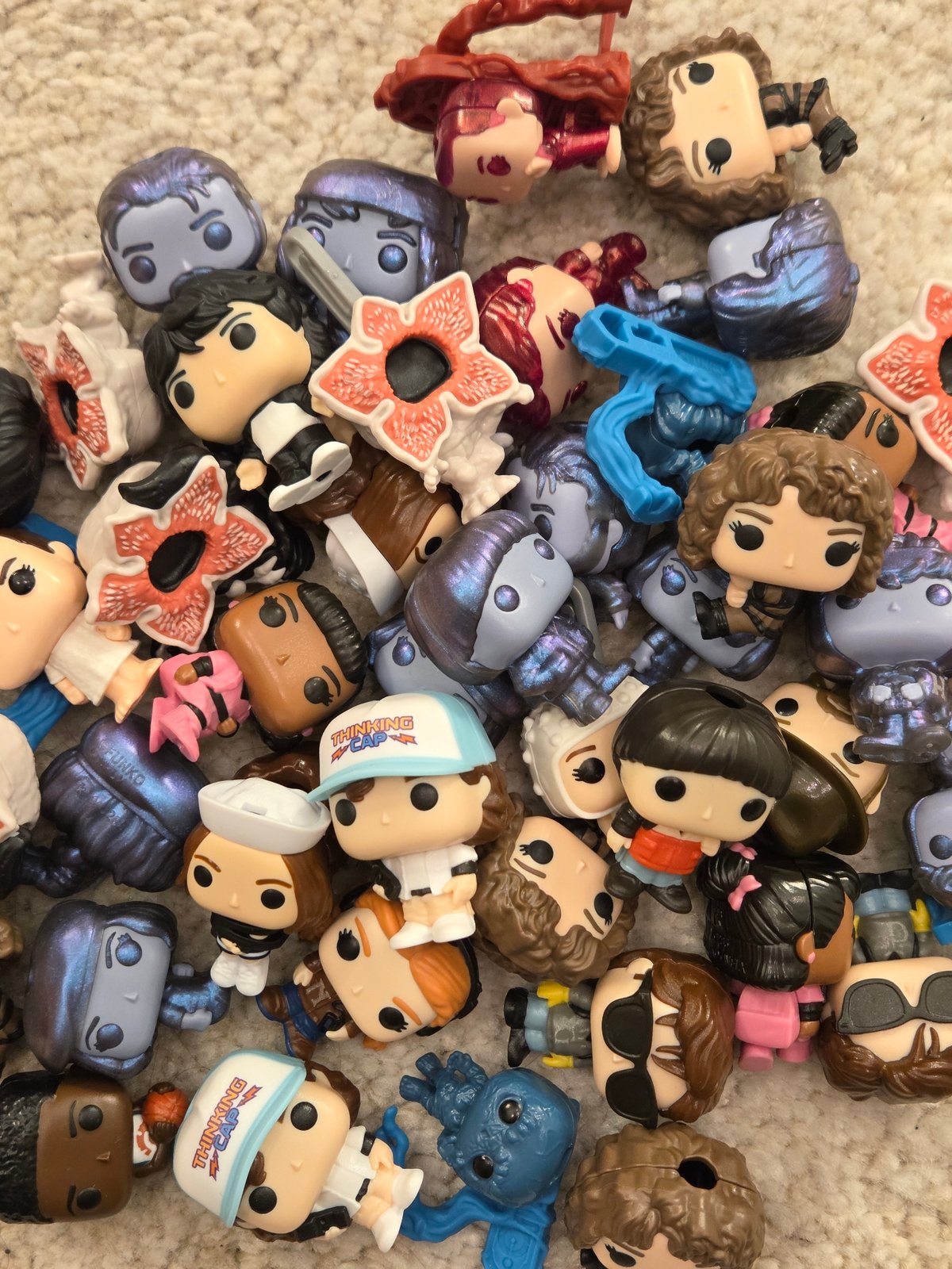 Stranger Things Funko Pop collection documented in Varna